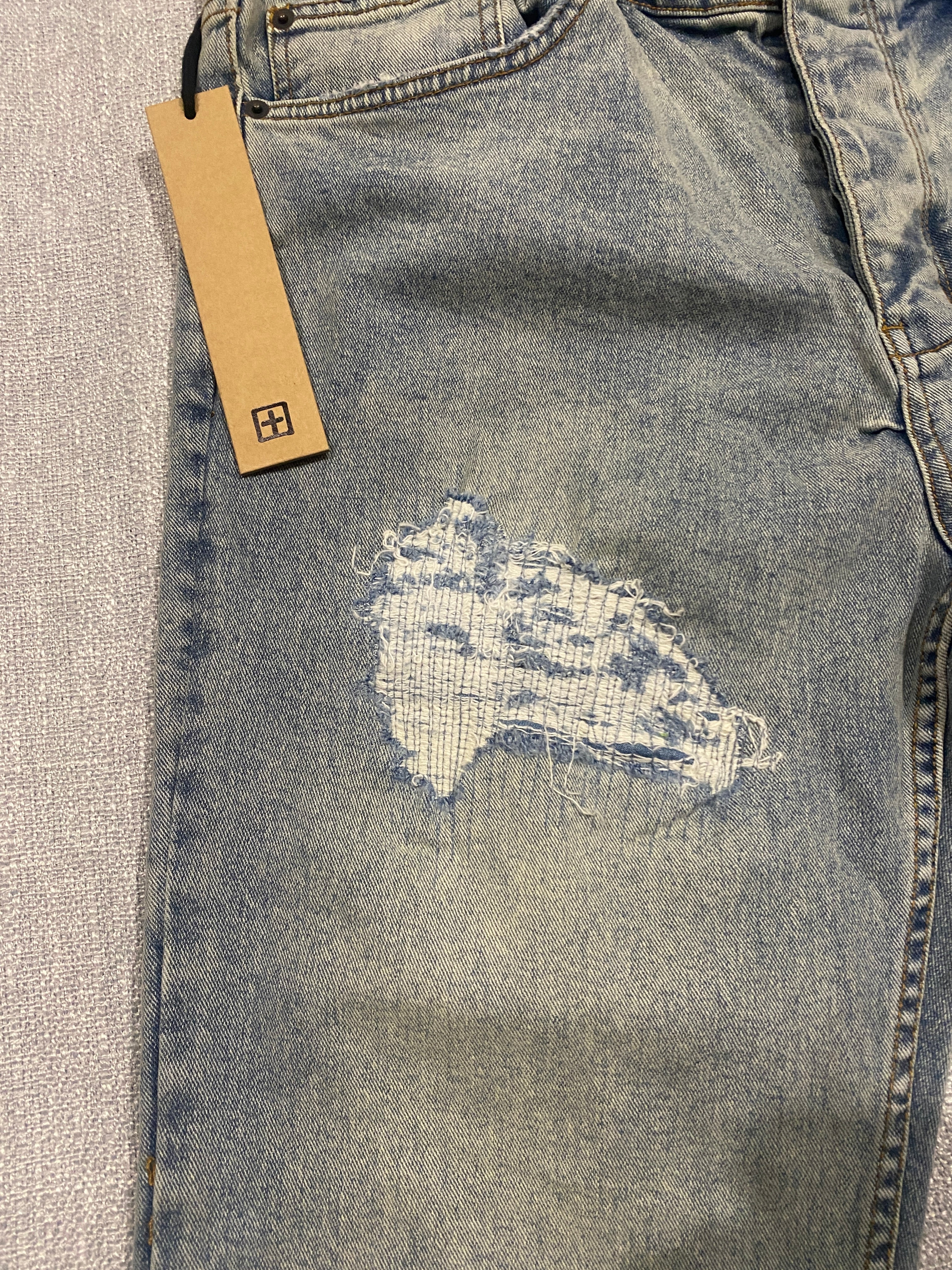 Ksubi Classic Chopped Distressed Jeans