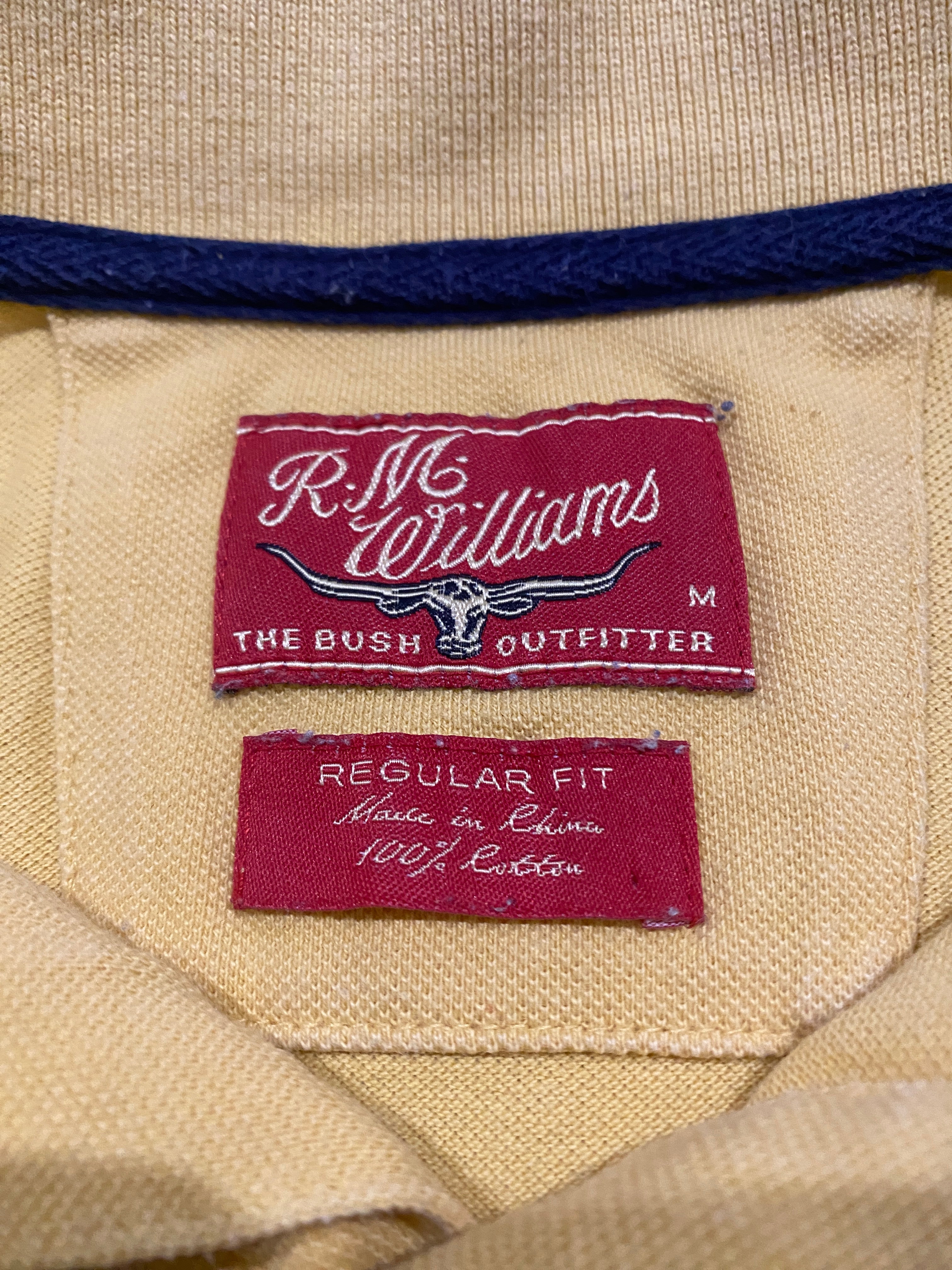 R.M. Williams Yellow Polo Shirt - Regular Fit