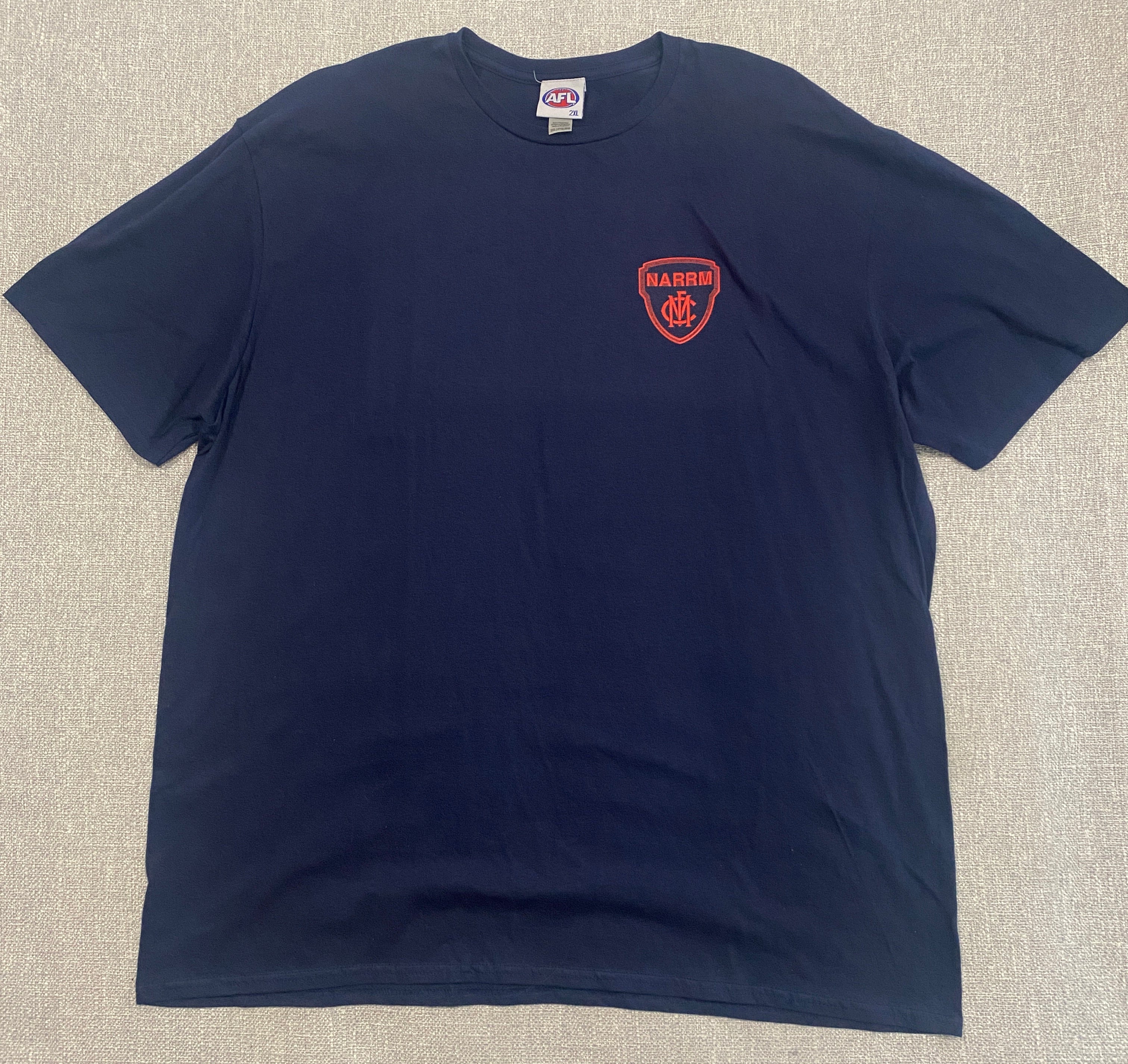 AFL Melbourne NARRN Navy Blue Tee