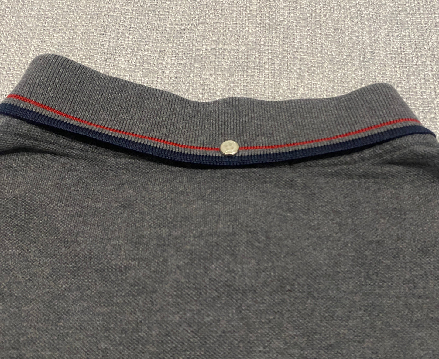 Ben Sherman Men’s Polo Medium Casual Grey Cotton