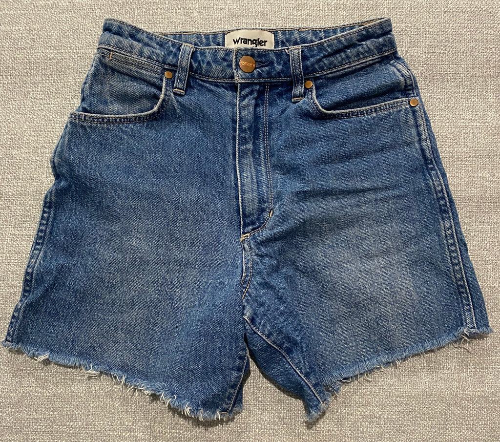 Wrangler Denim CutOff Shorts Claudia Hi Straight