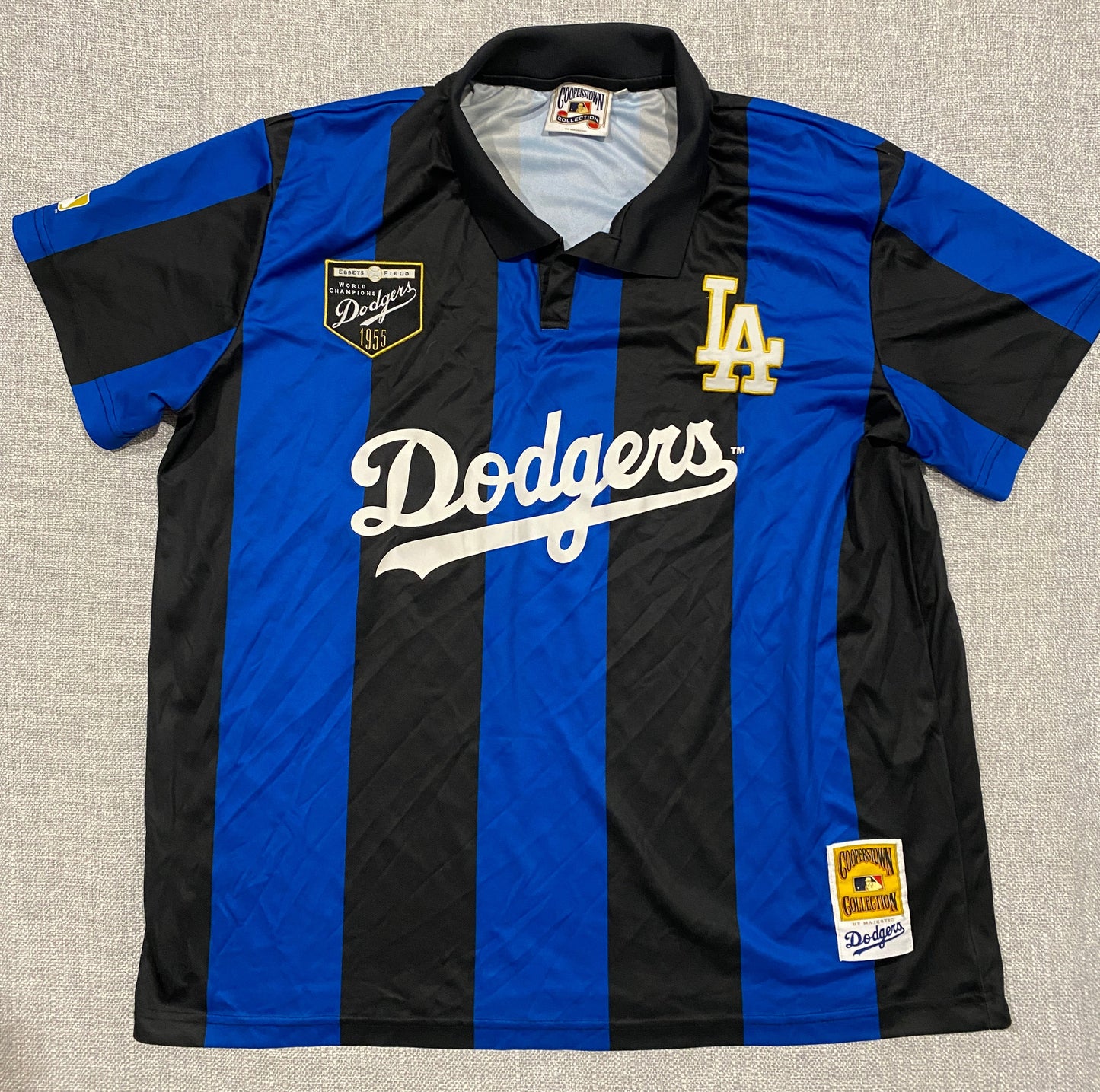 Majestic Cooperstown Collection Los Angeles Dodgers 1955 Jersey Shirt Men’s XL