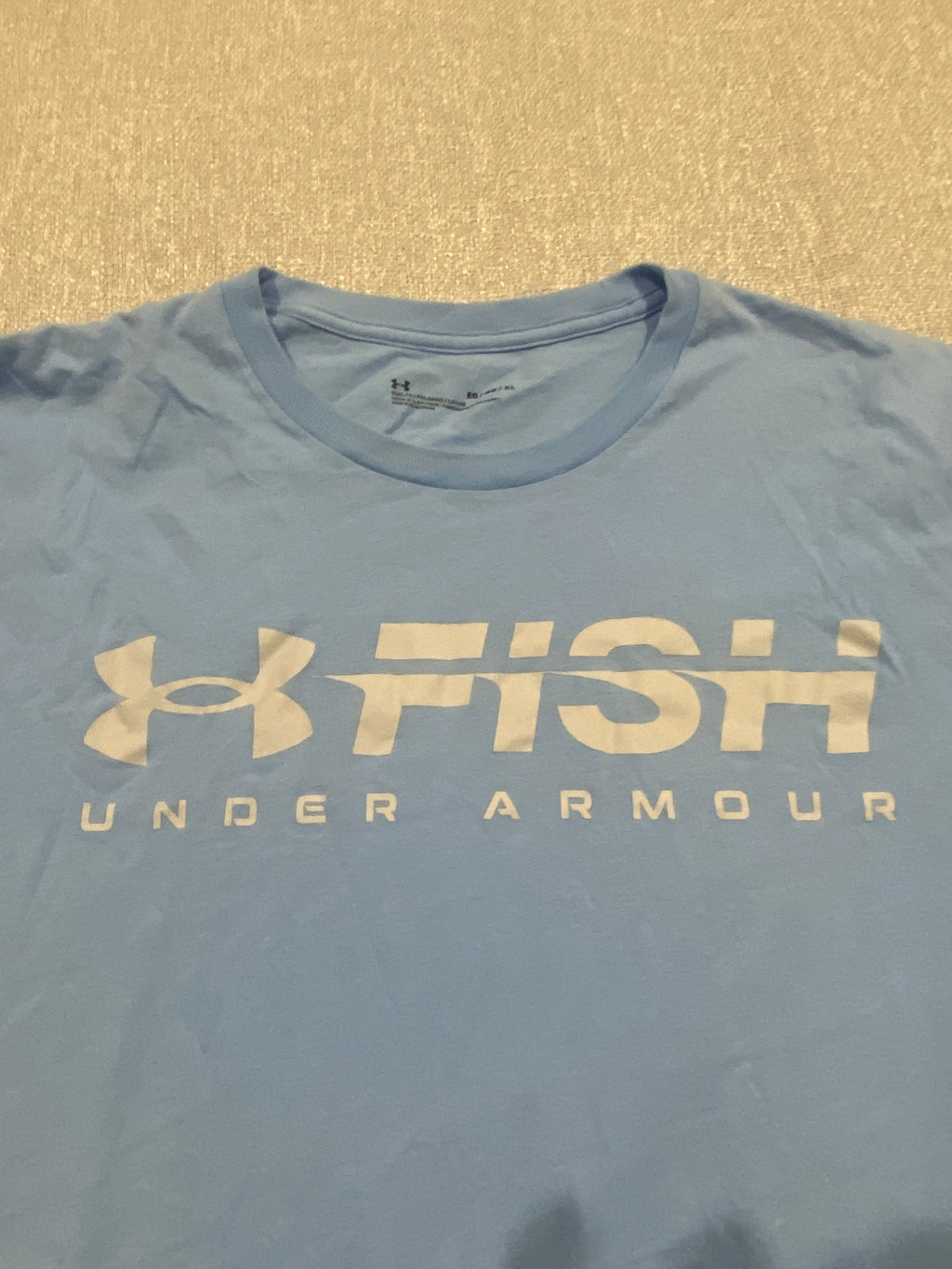Under Armour Fish Graphic T-Shirt in Blue