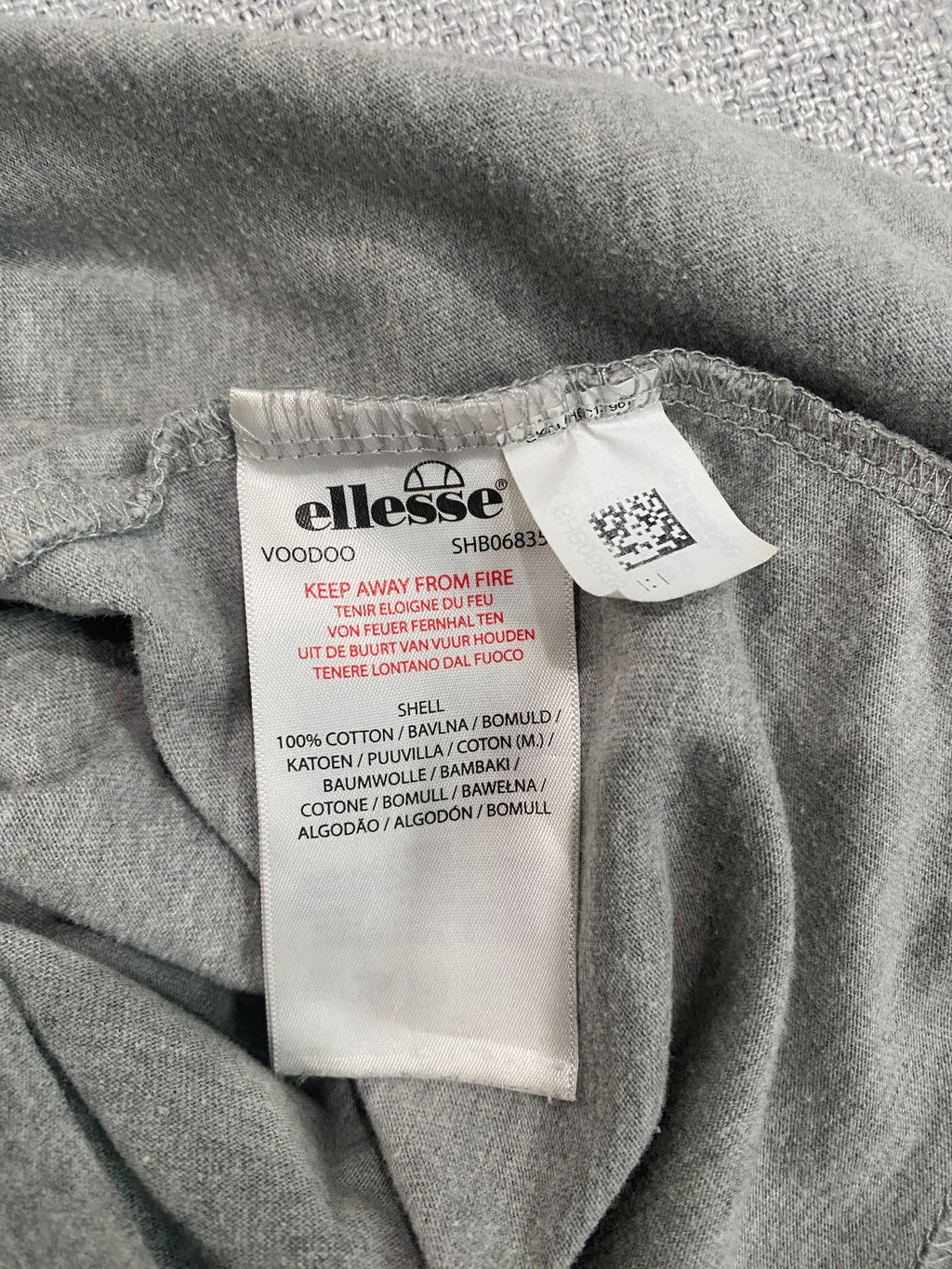 Ellesse Voodoo Grey Tee