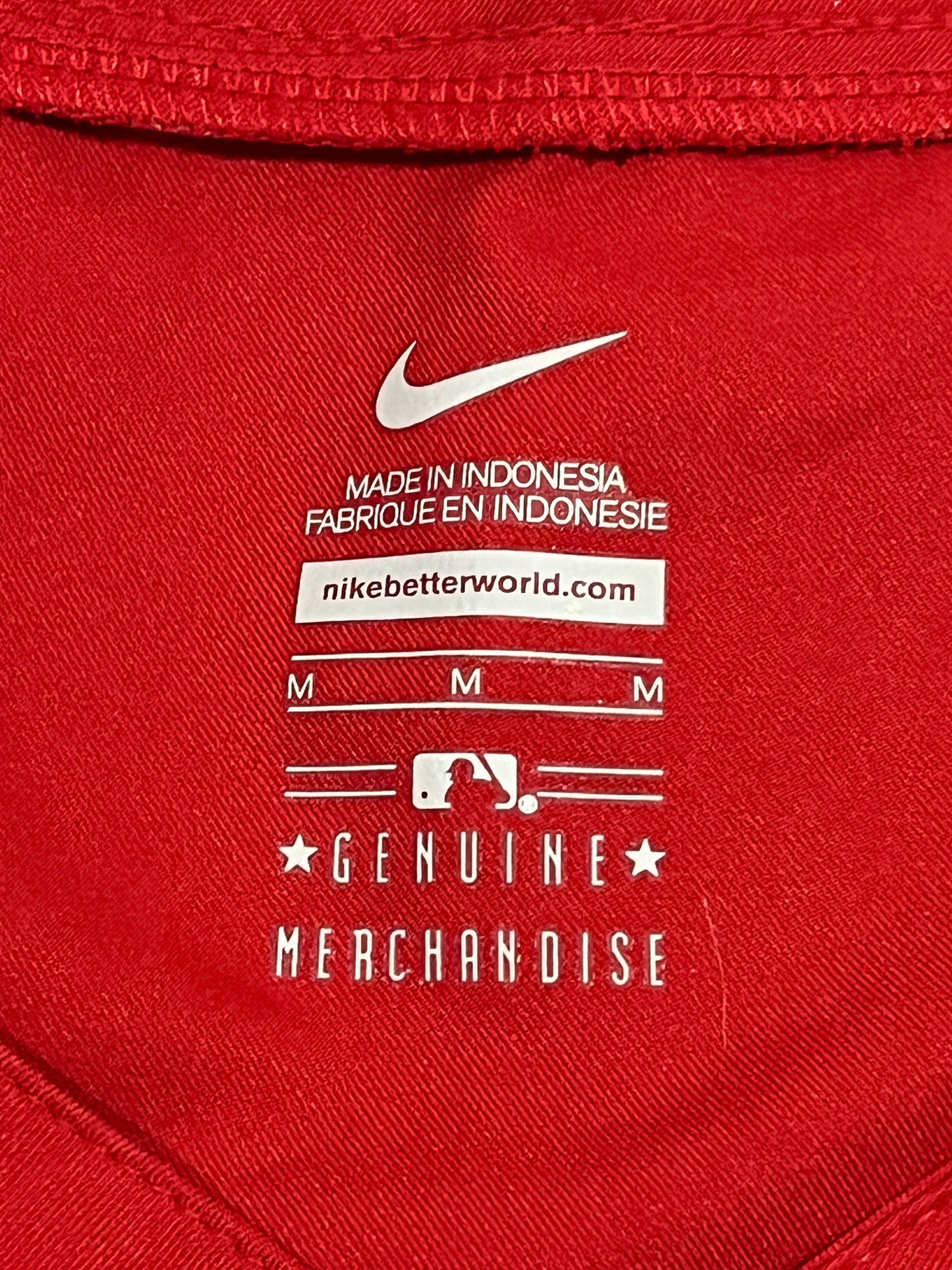 Nike St Louis Cardinals MLB Pullover Jacket Windbreaker Red Mens Medium