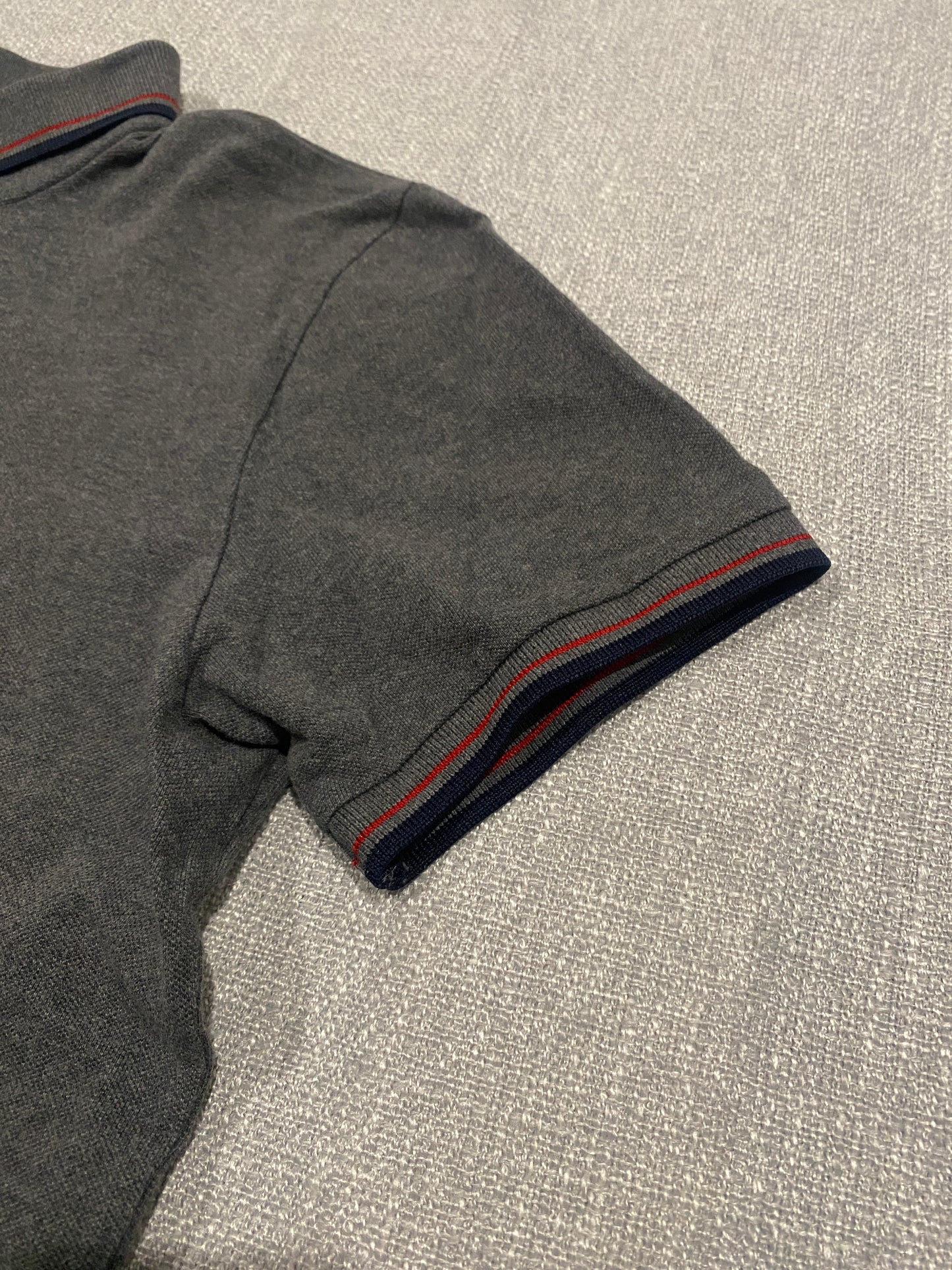 Ben Sherman Men’s Polo Medium Casual Grey Cotton