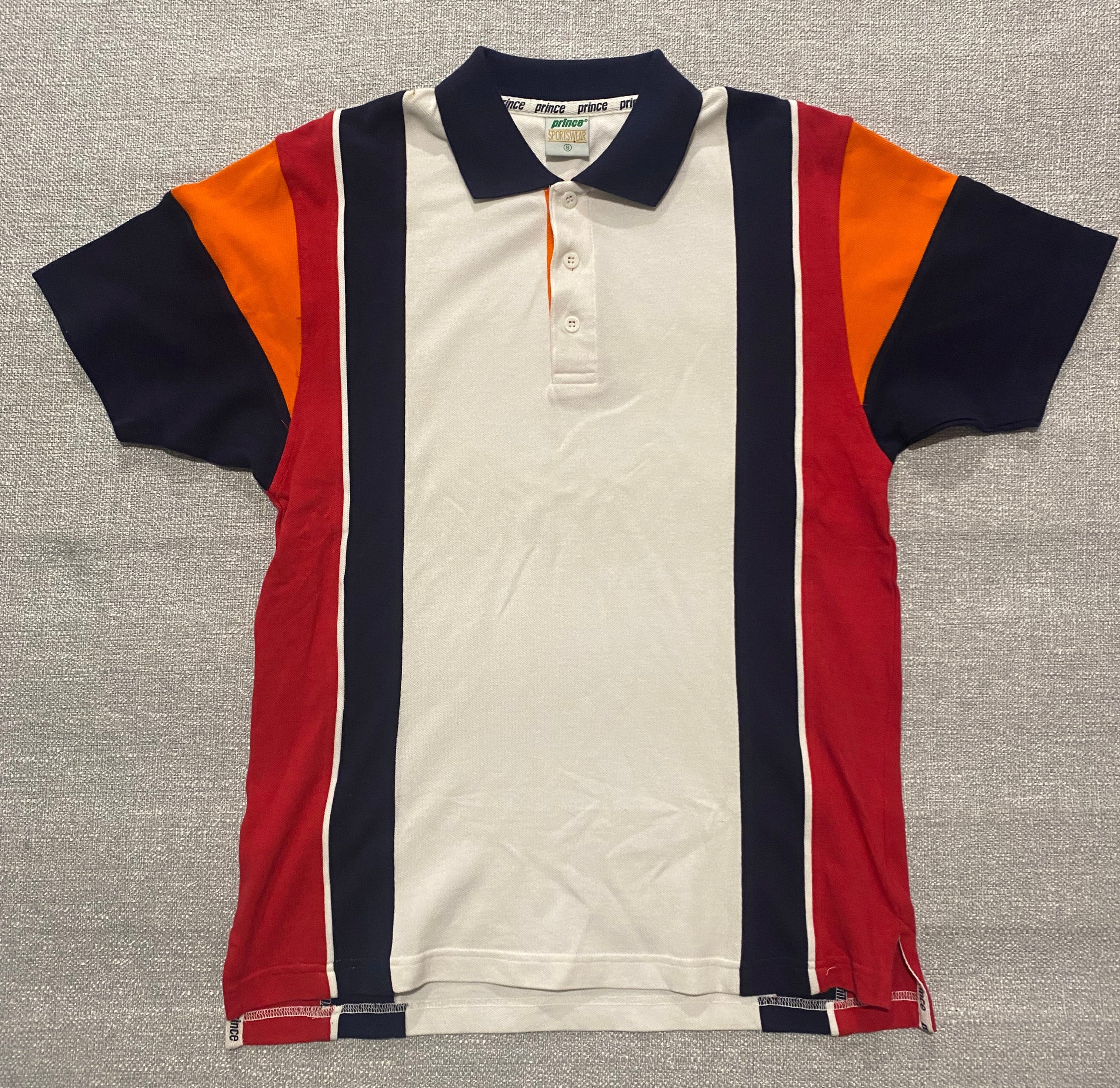 Prince Vintage Sportswear Colour Block Polo