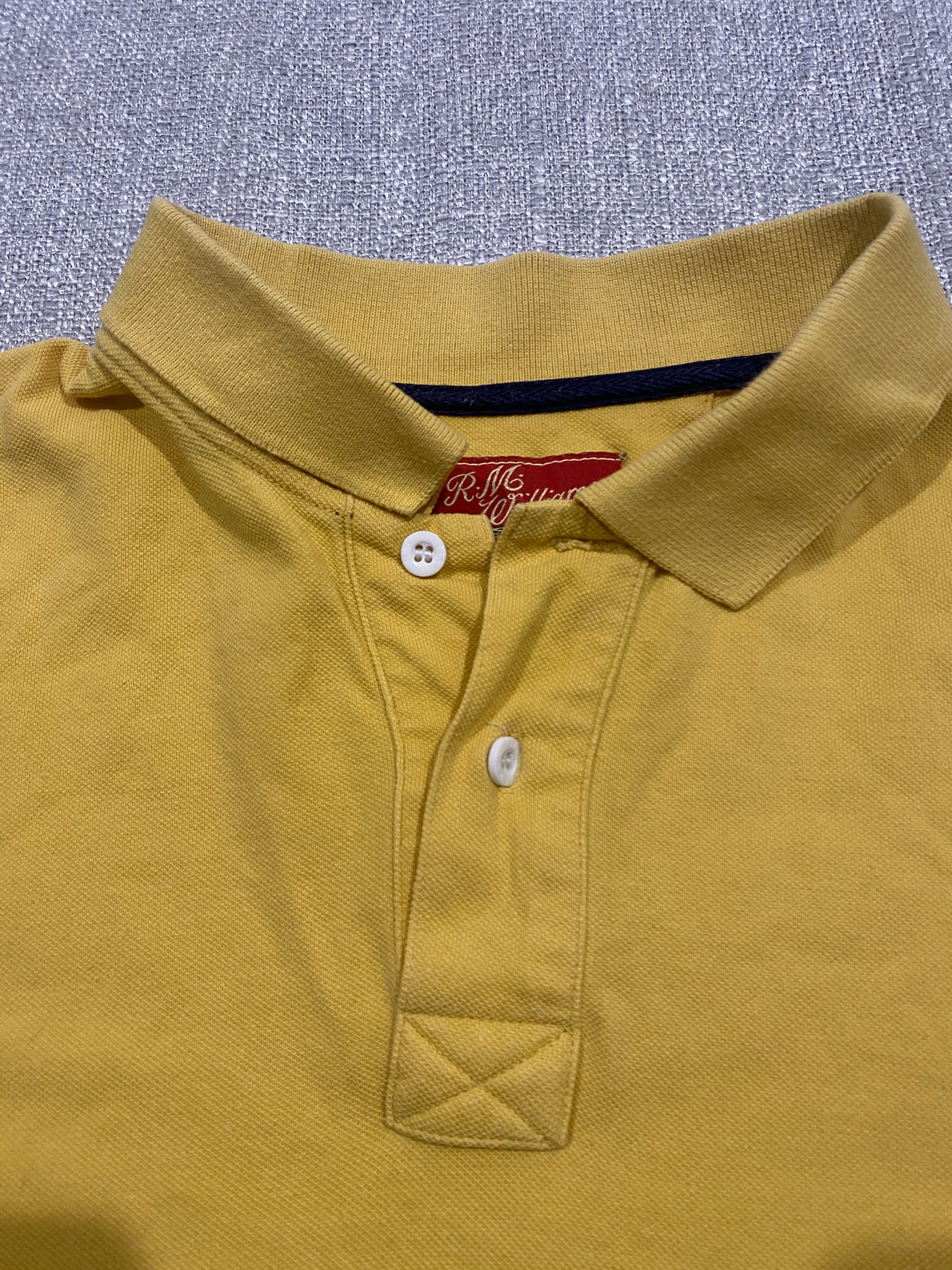 R.M. Williams Yellow Polo Shirt - Regular Fit