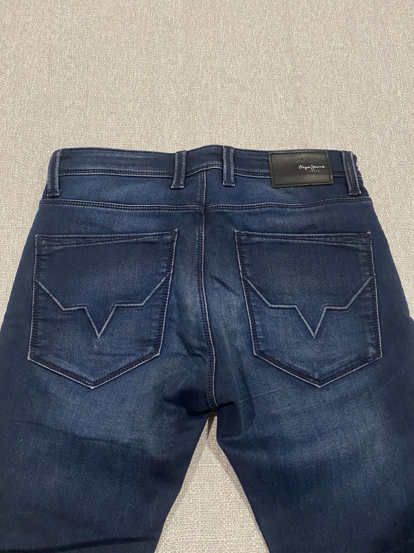 Pepe Jeans London Haley Vapour GymDigo Stretch Jeans – W30 L33 Dark Wash