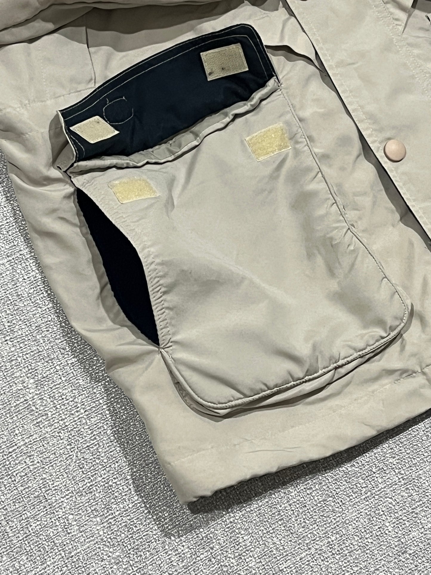 Thomas Cook VenturLite Waterproof Jacket Mens M Beige Outdoor Hiking Teflon Coat
