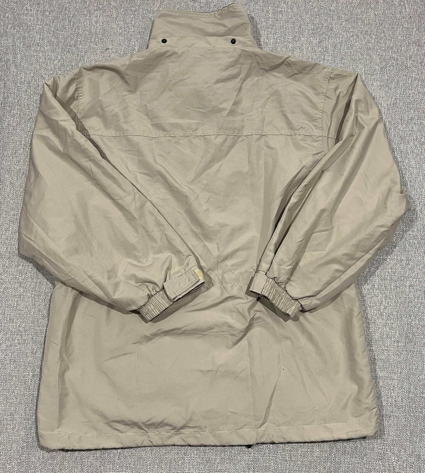 Thomas Cook VenturLite Waterproof Jacket Mens M Beige Outdoor Hiking Teflon Coat