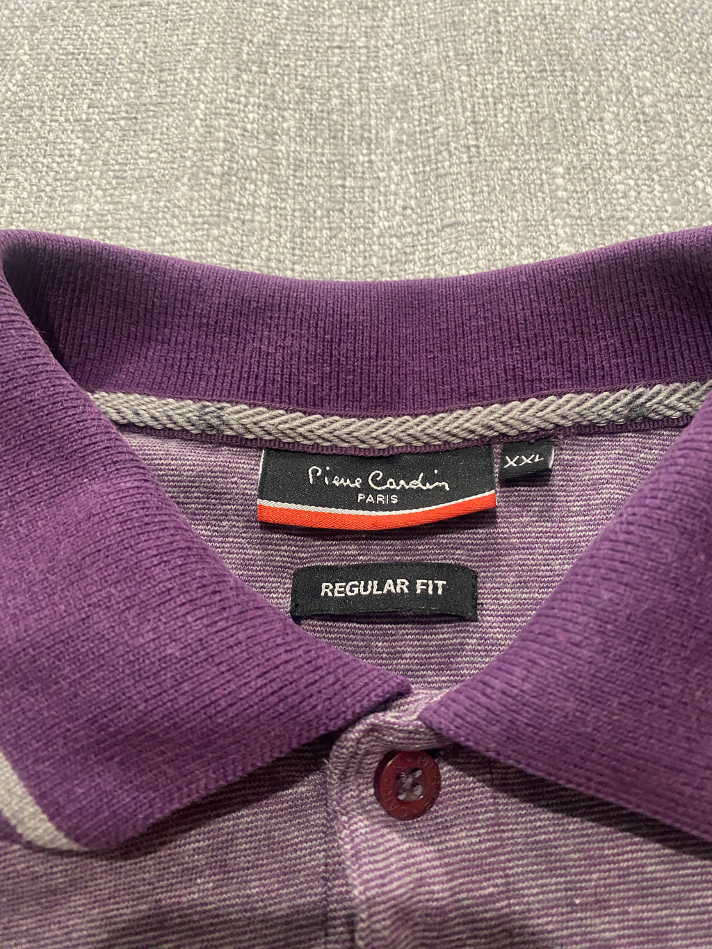 Pierre Cardin Men's Purple Polo Shirt