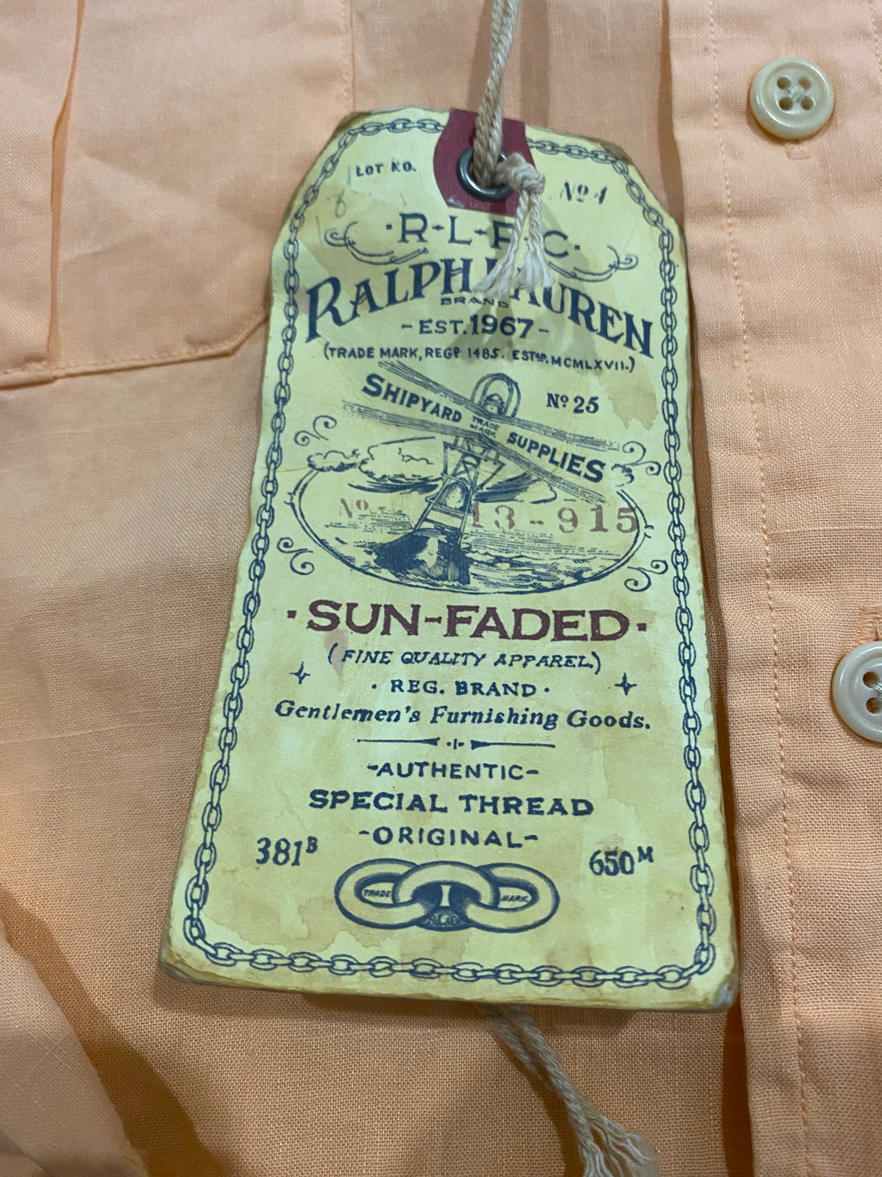 Ralph Lauren Polo Sun-Faded Men's Shirt XL