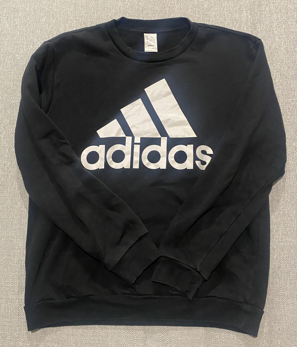Adidas Logo Black Sweater
