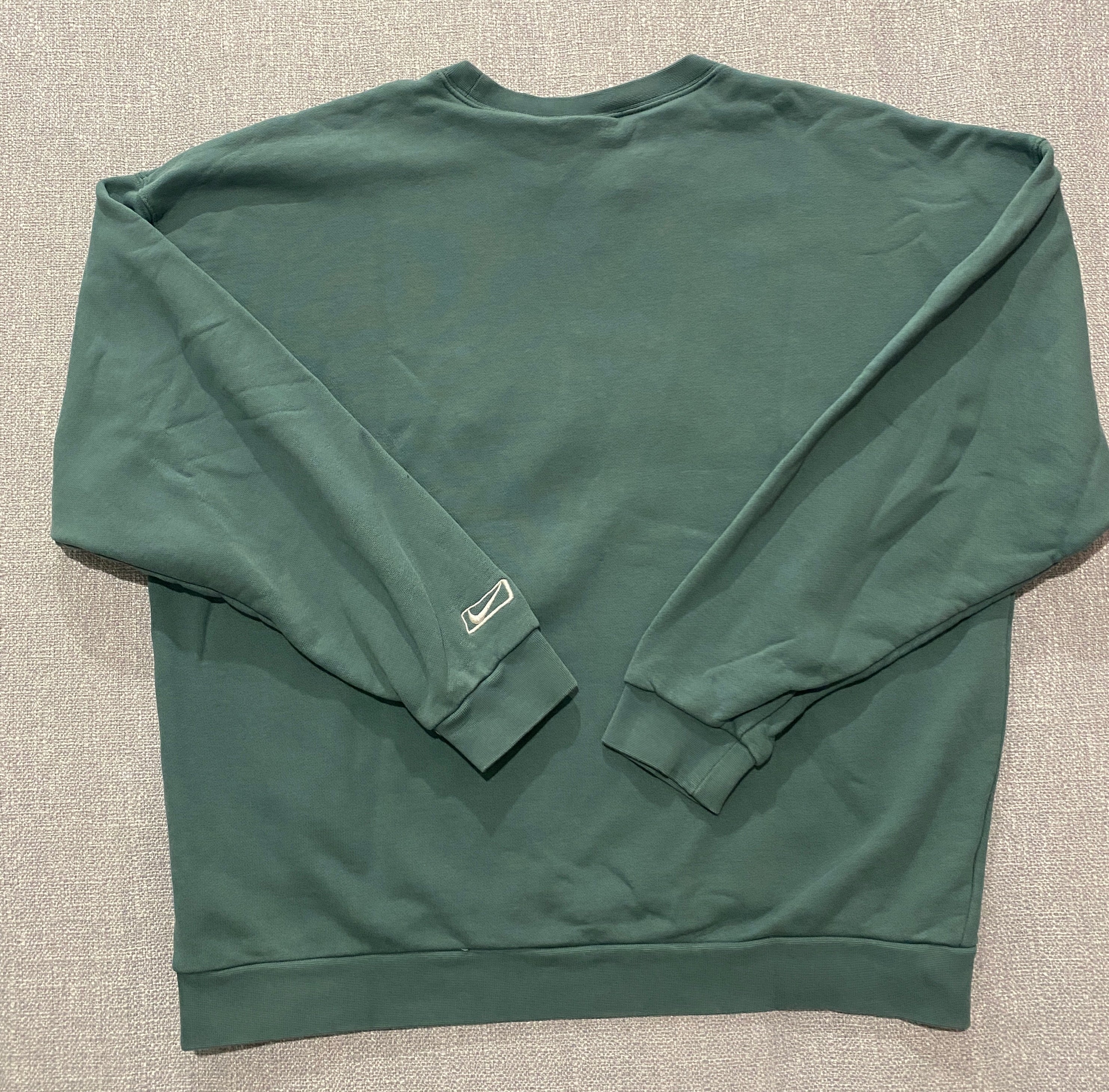 Nike Oversized Fit Green Sweatshirt