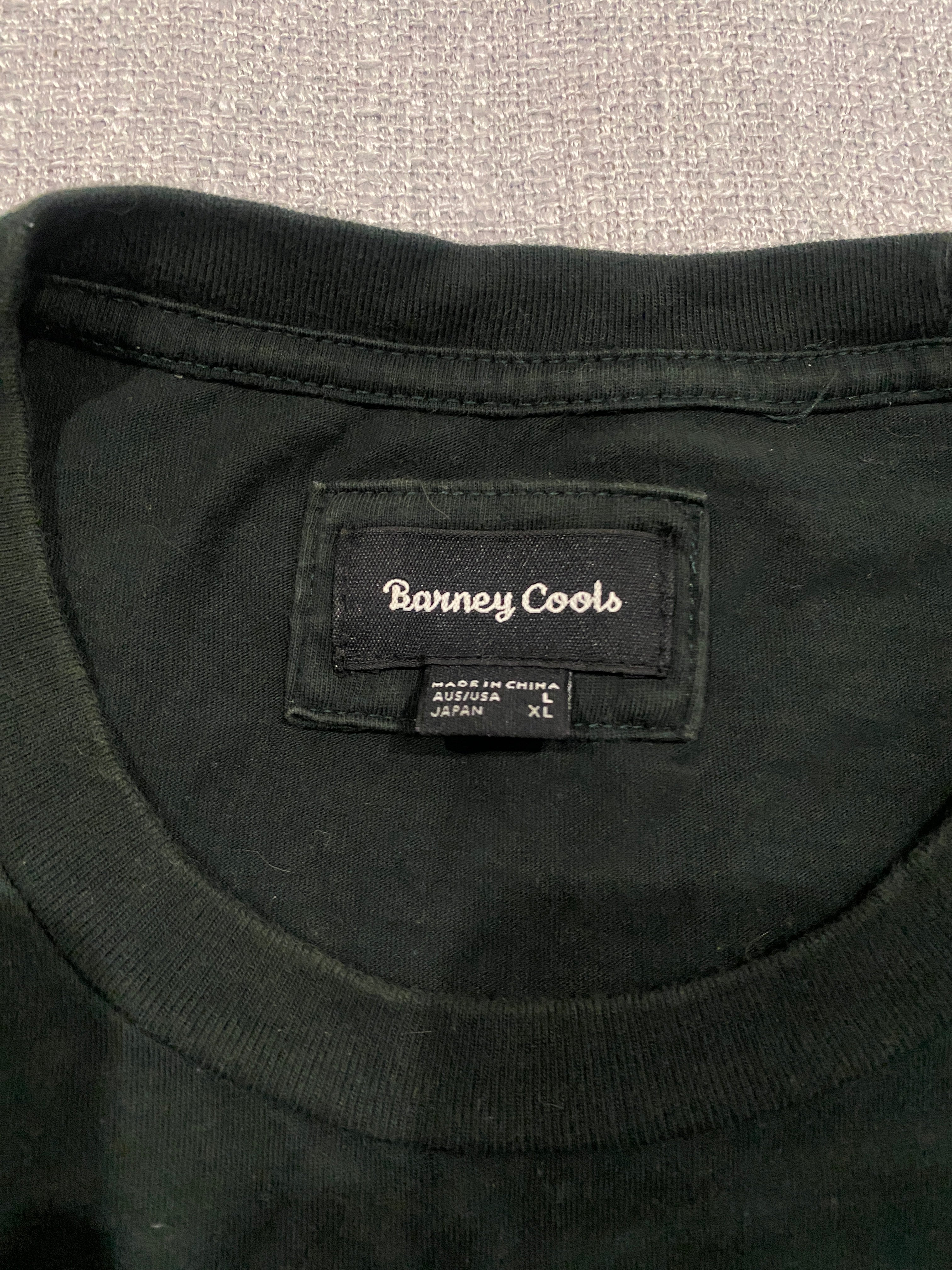 Barney Cools Logo Graphic Dark Green Tee