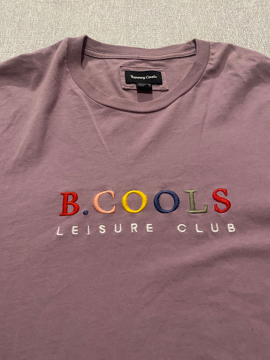 Barney Cools Leisure Club Embroidered Tee