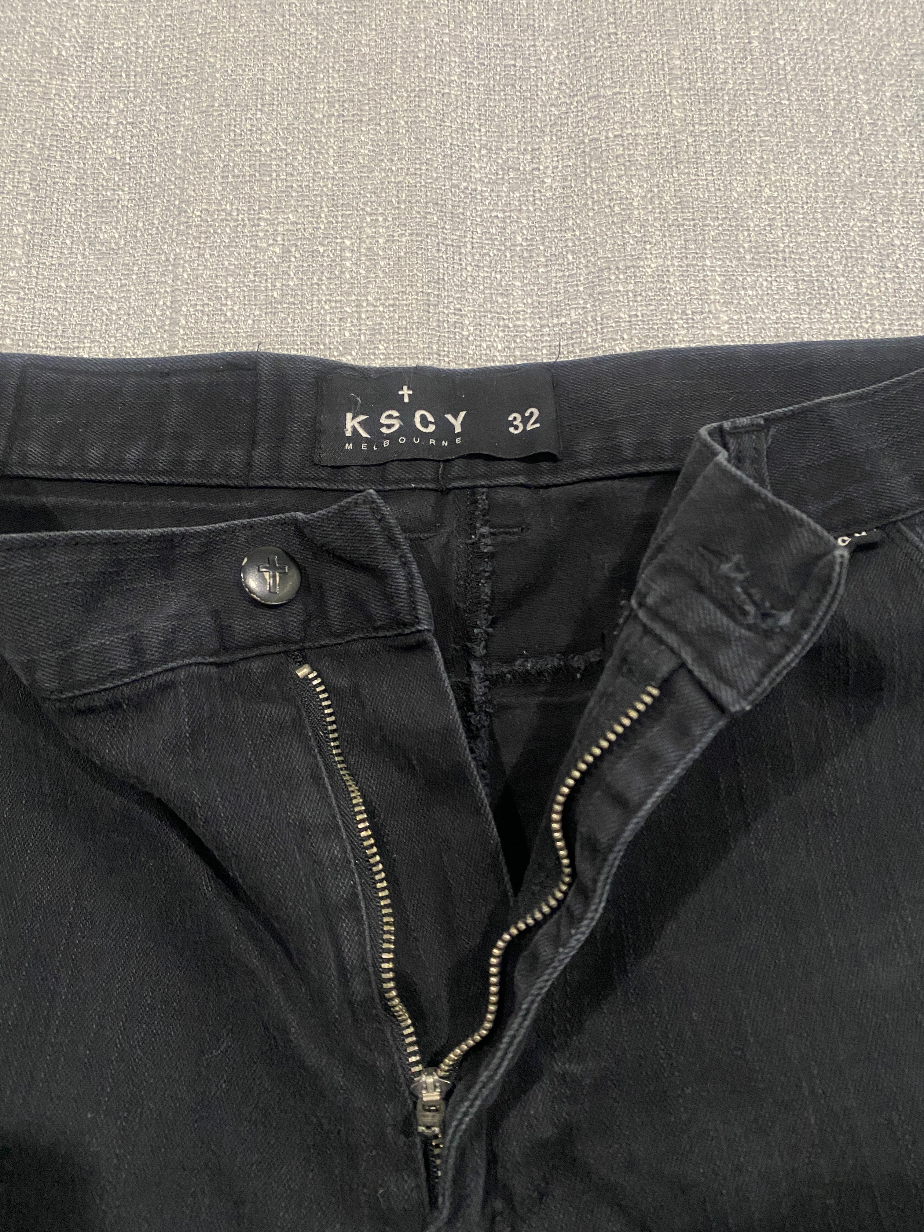 KSCY Black Jogger Pants Men's