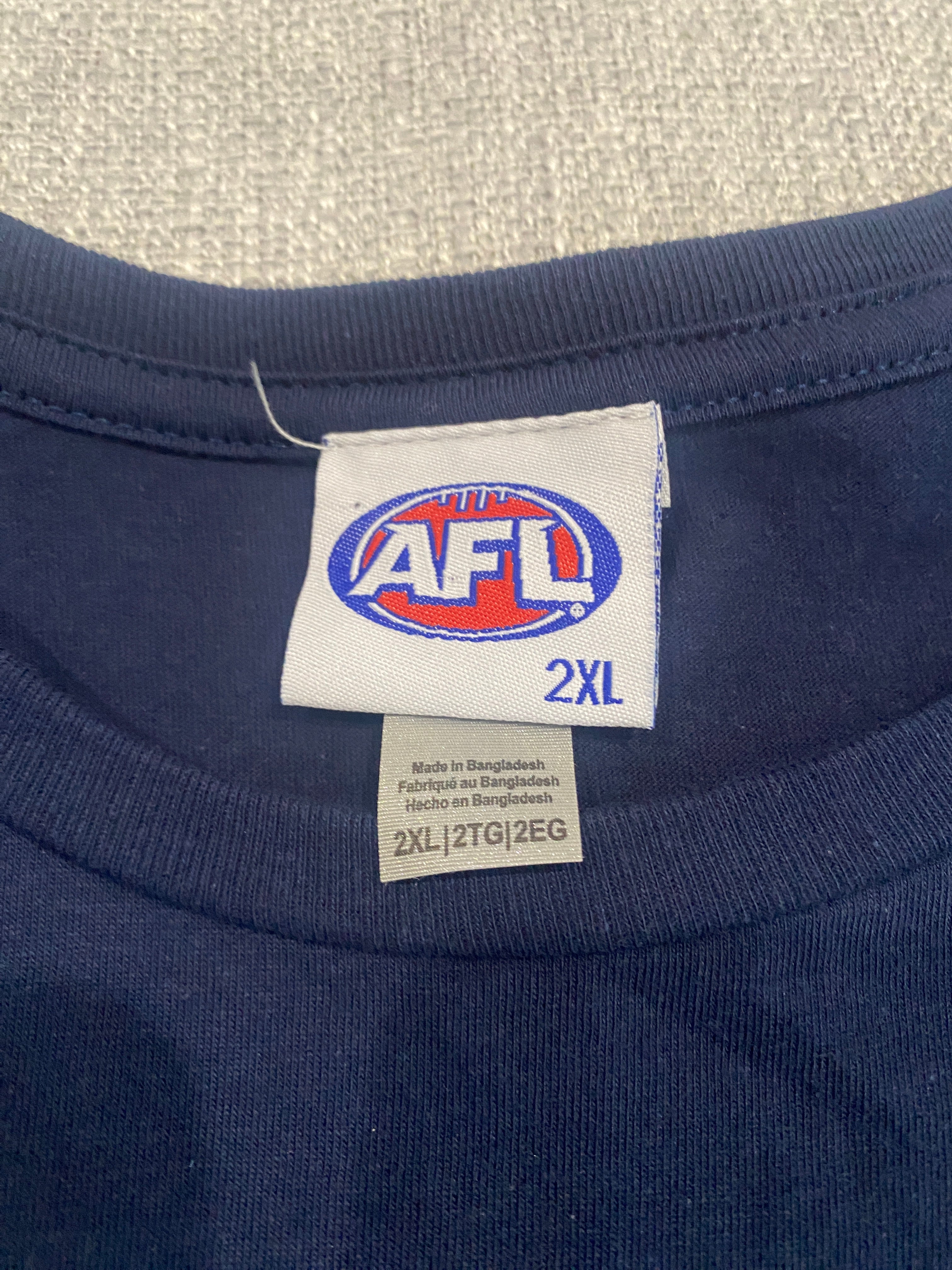 AFL Melbourne NARRN Navy Blue Tee