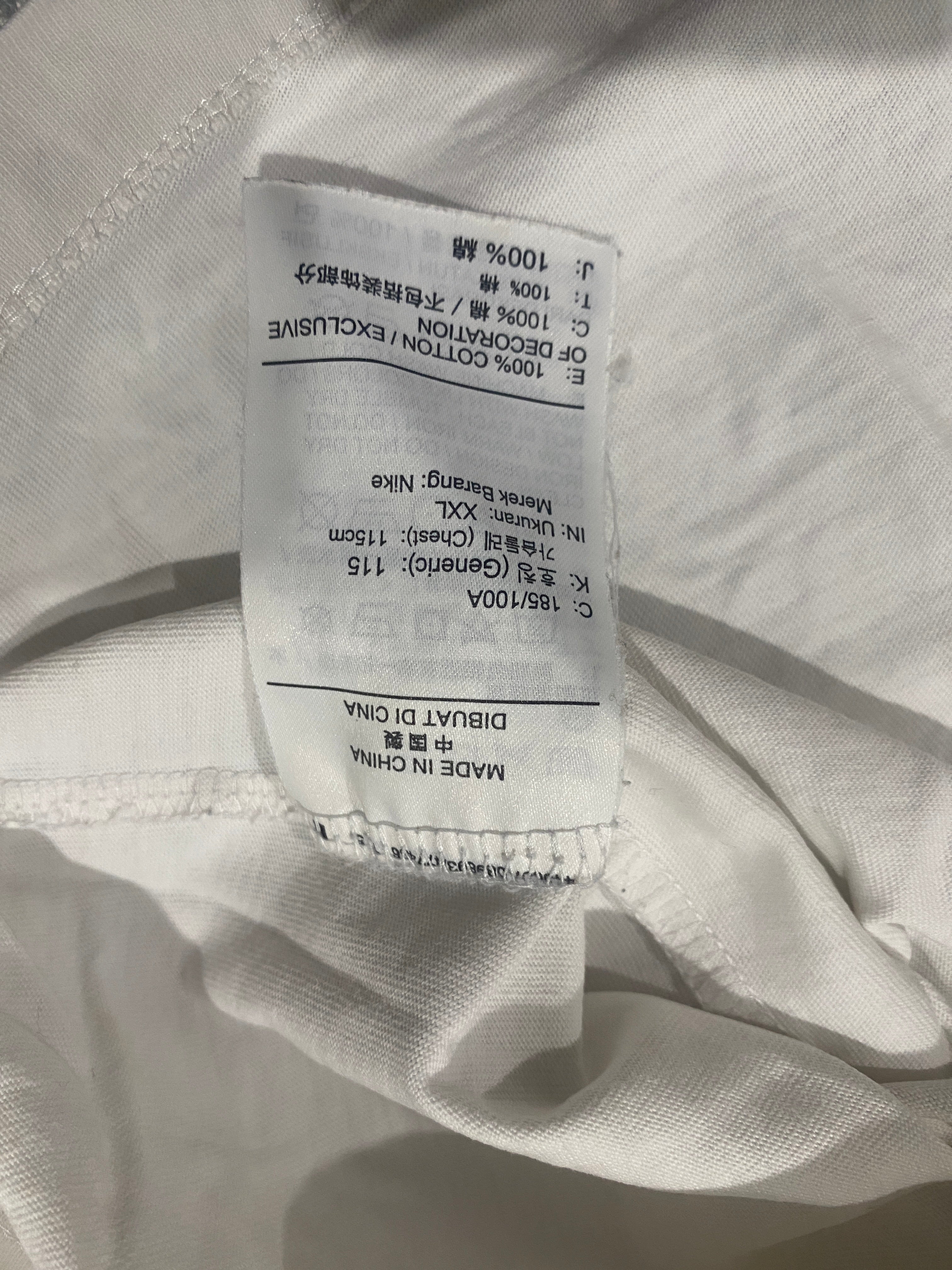 Nike Air Jordan Graphic Tee White Blue Orange