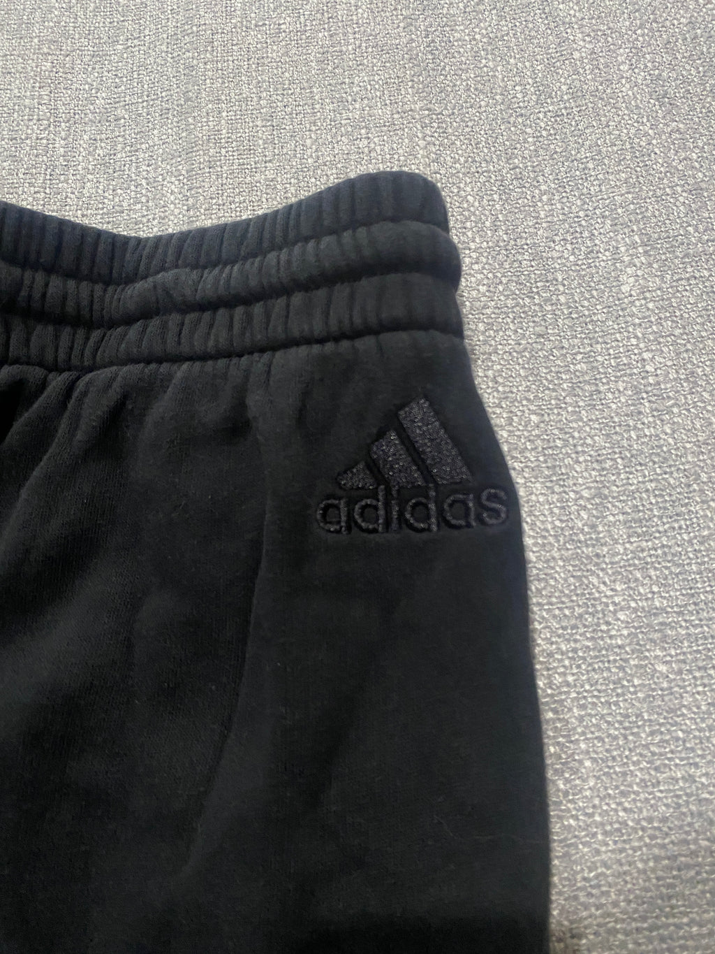Adidas Black Logo Sweatpants