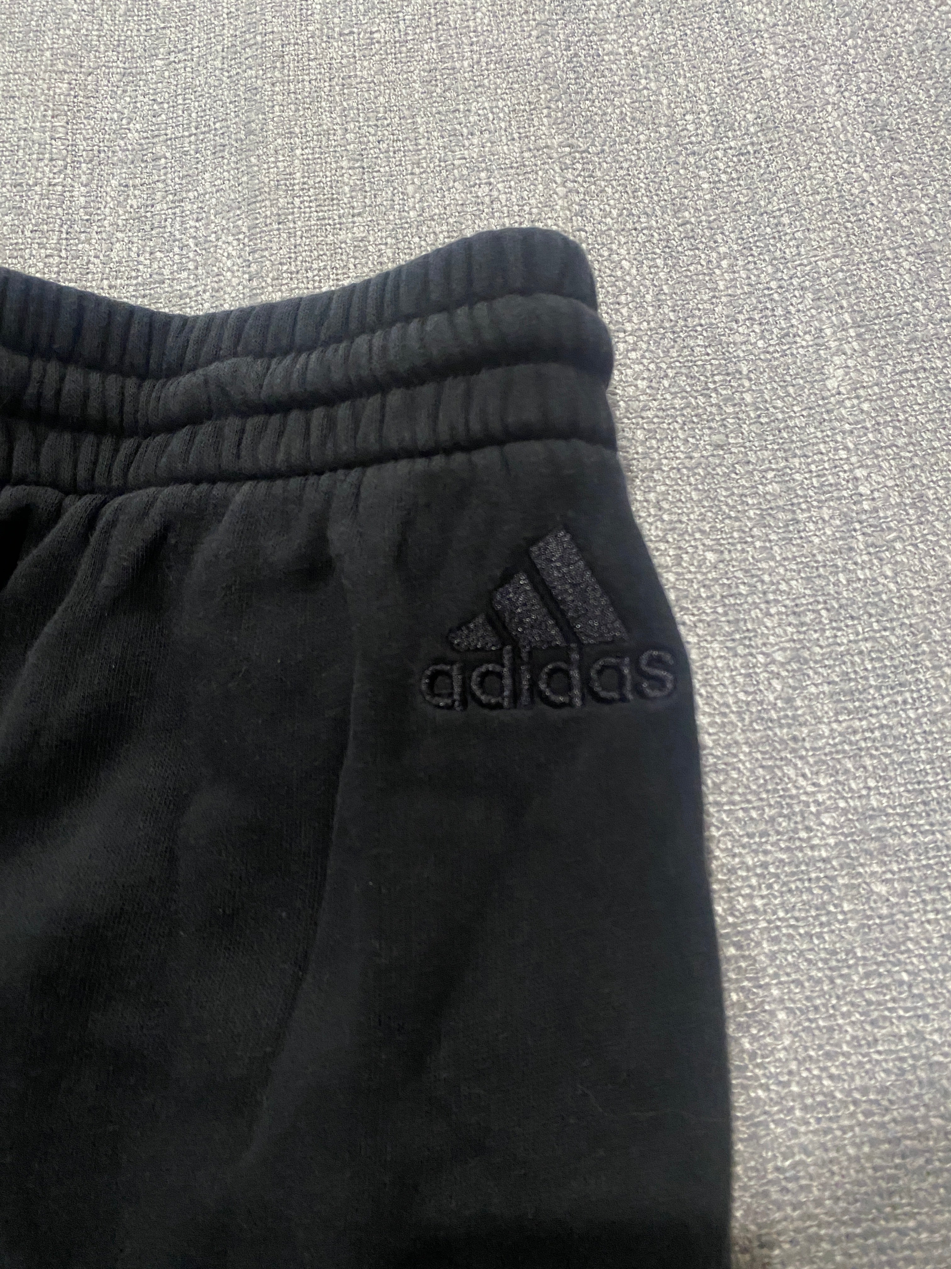 Adidas Black Logo Sweatpants