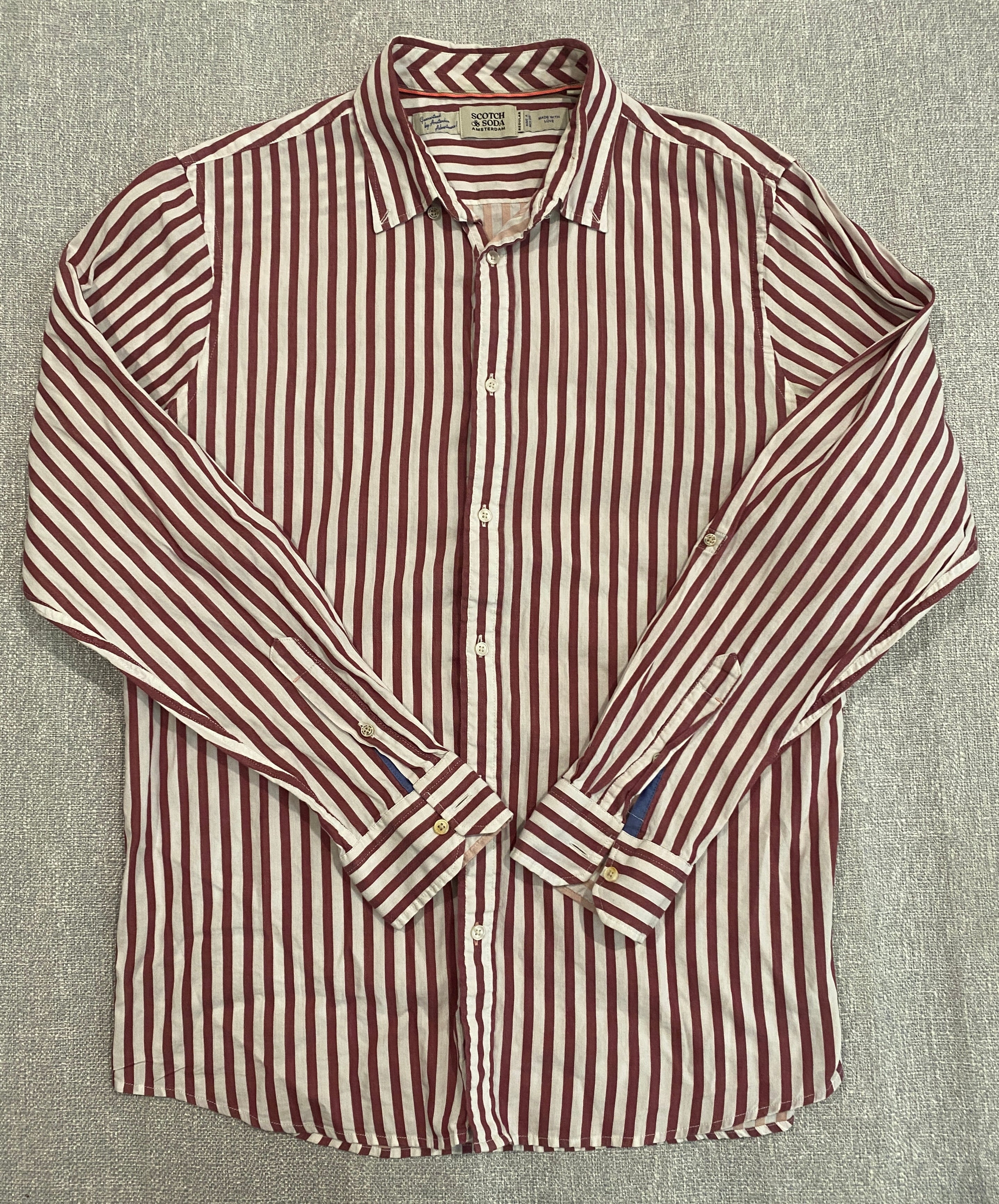 Scotch & Soda Striped L/S Shirt