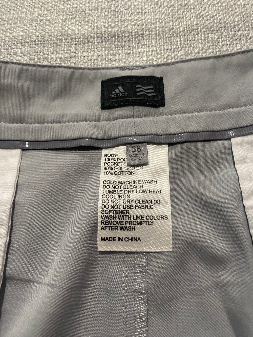Adidas Grey Golf Shorts