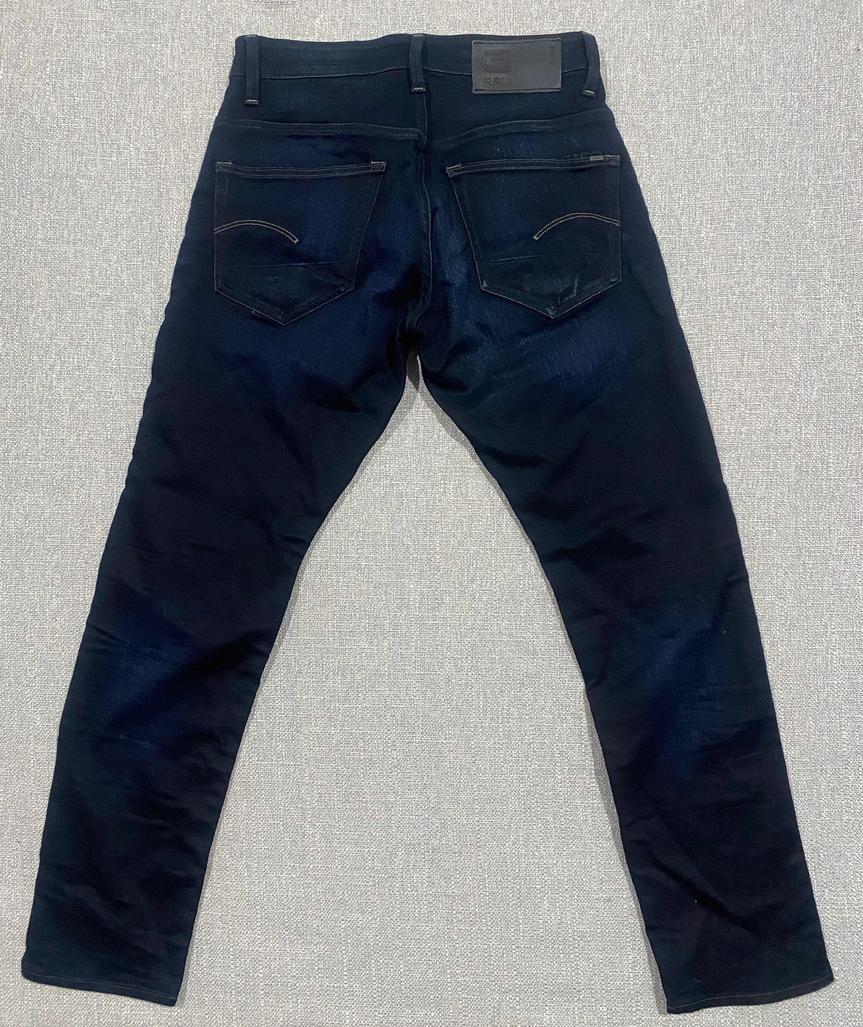 G-Star RAW 3301 Slim Fit Dark Wash Jeans Men's