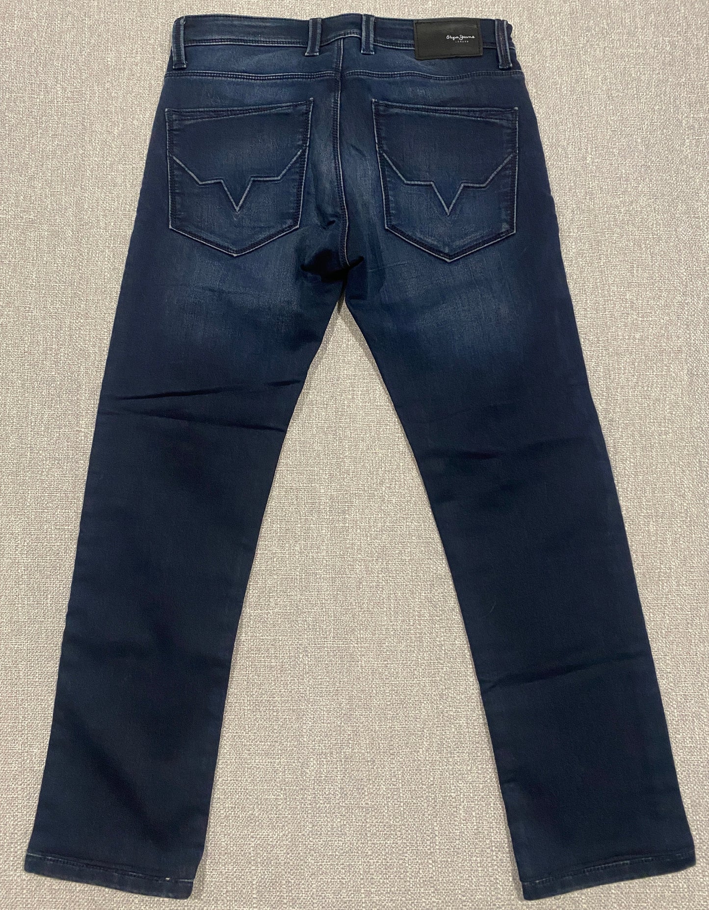 Pepe Jeans London Haley Vapour GymDigo Stretch Jeans – W30 L33 Dark Wash