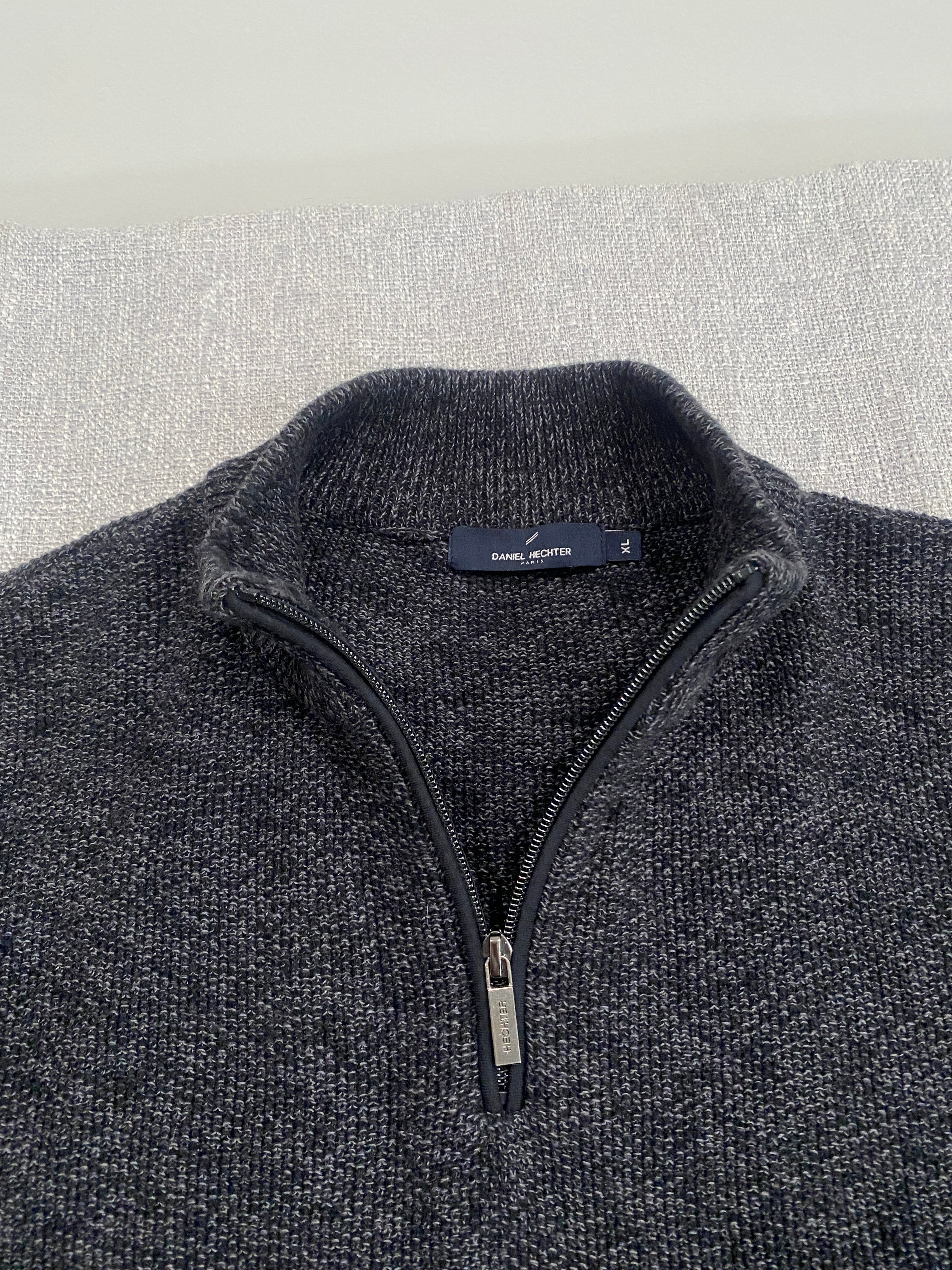 Daniel Hechter 1/4 Zip Knit Sweater