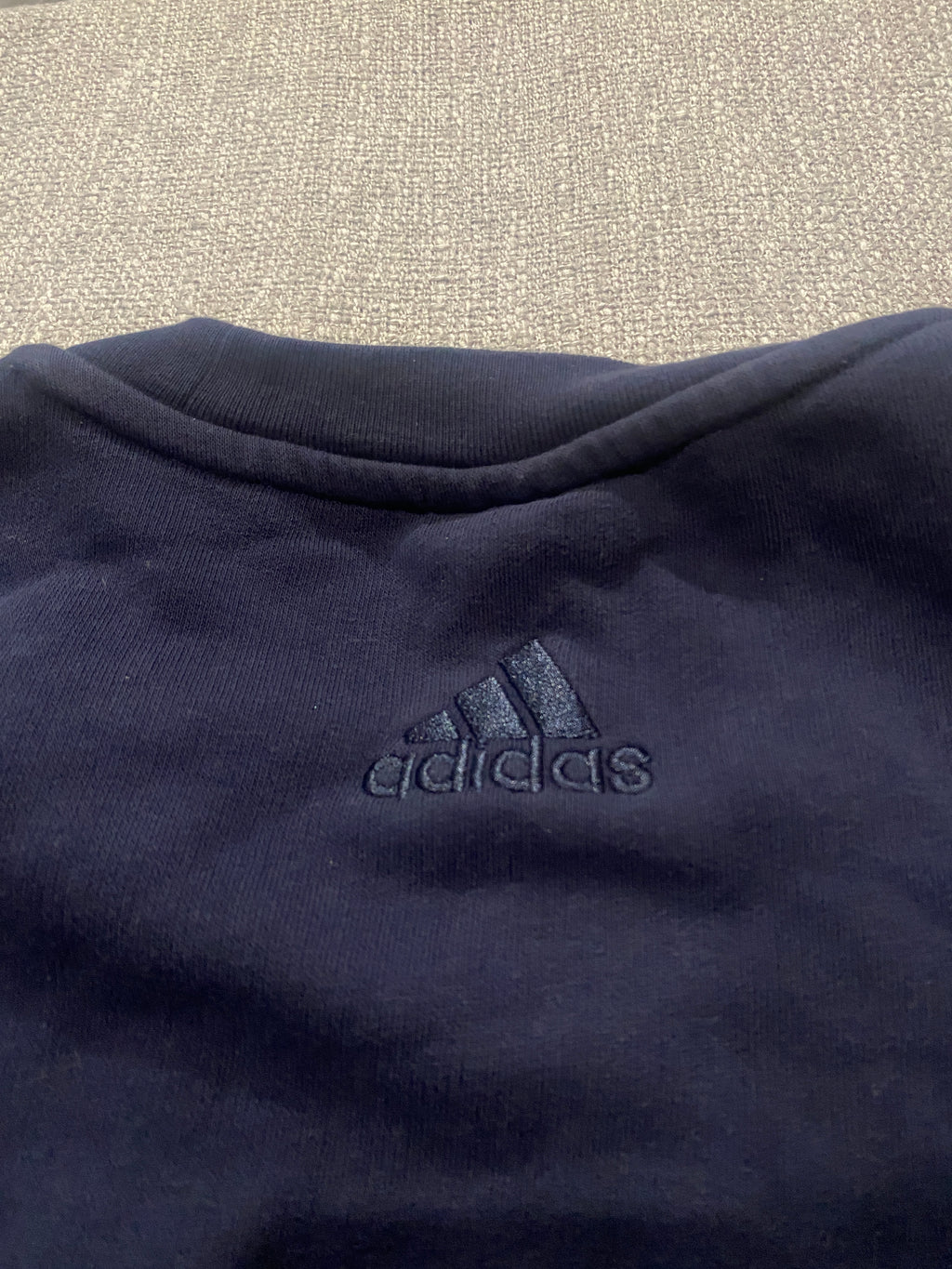 Adidas Navy Blue Logo Sweatshirt