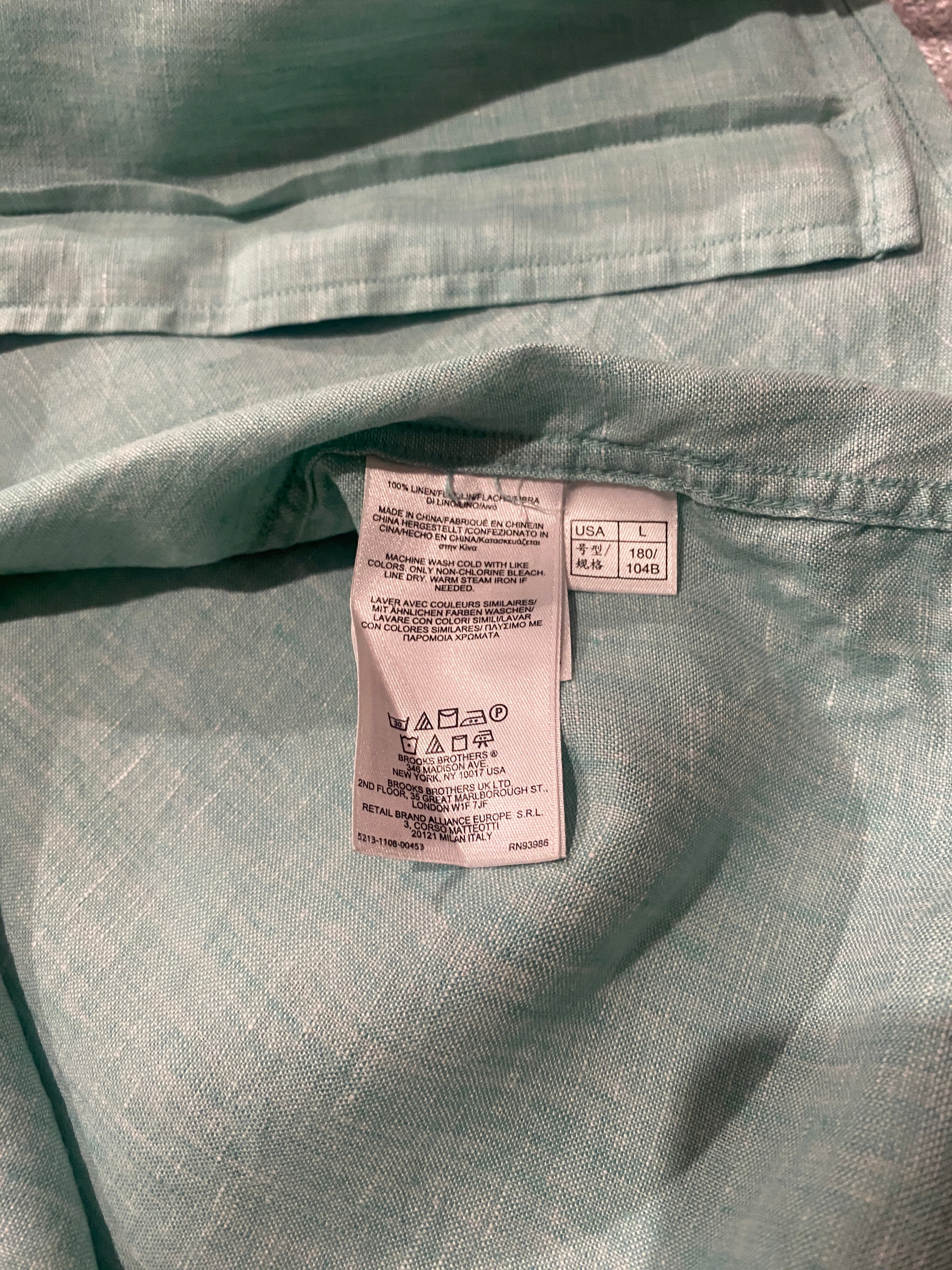 Brooks Brothers Regent Original Shirt in Irish Linen