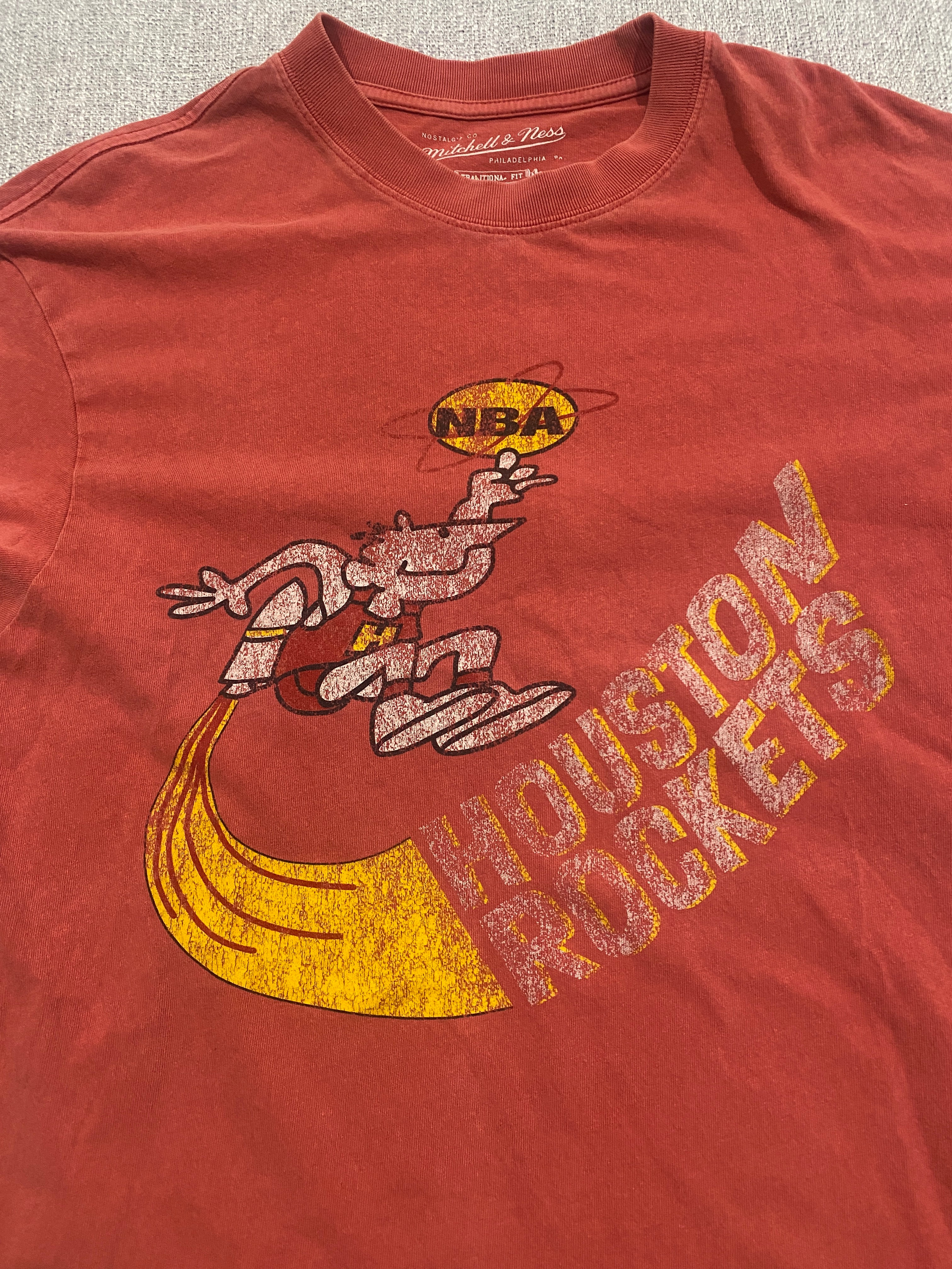 Mitchell & Ness Houston Rockets NBA Hardwood Classics T-Shirt