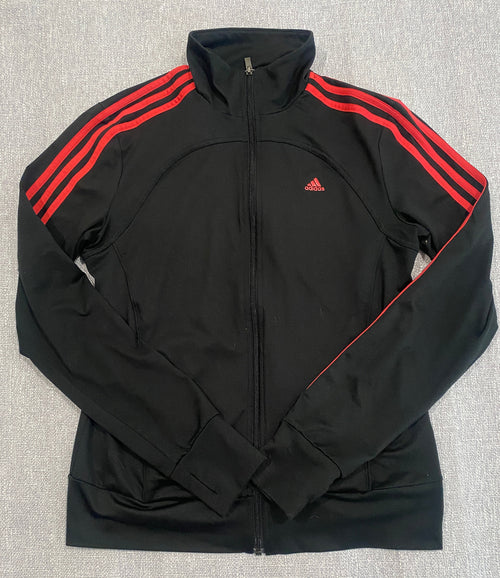 Adidas Essentials Performance Black Track Jacket & Pants