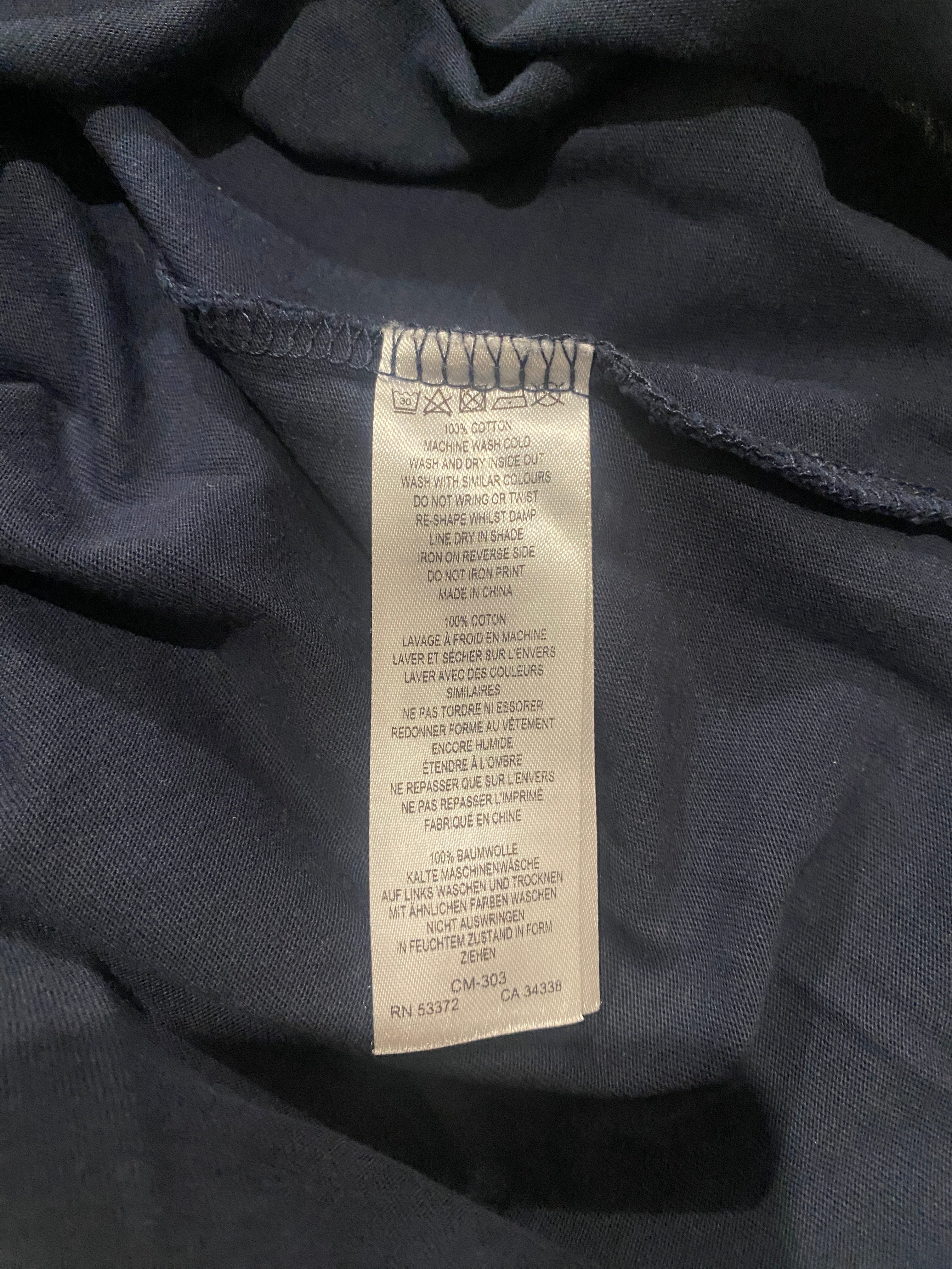 French Connection Graphic Tee with Bird Design