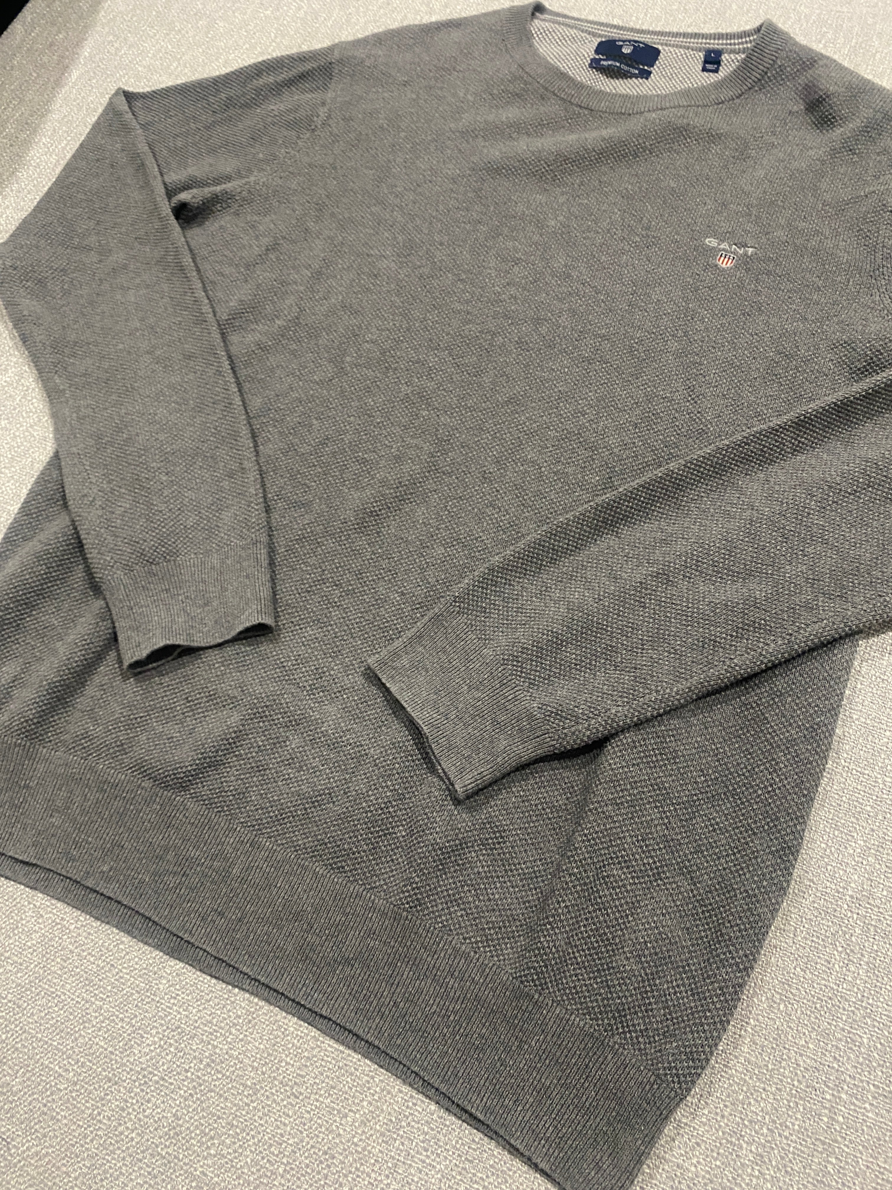 GANT Premium Cotton Men's Sweater - Size L