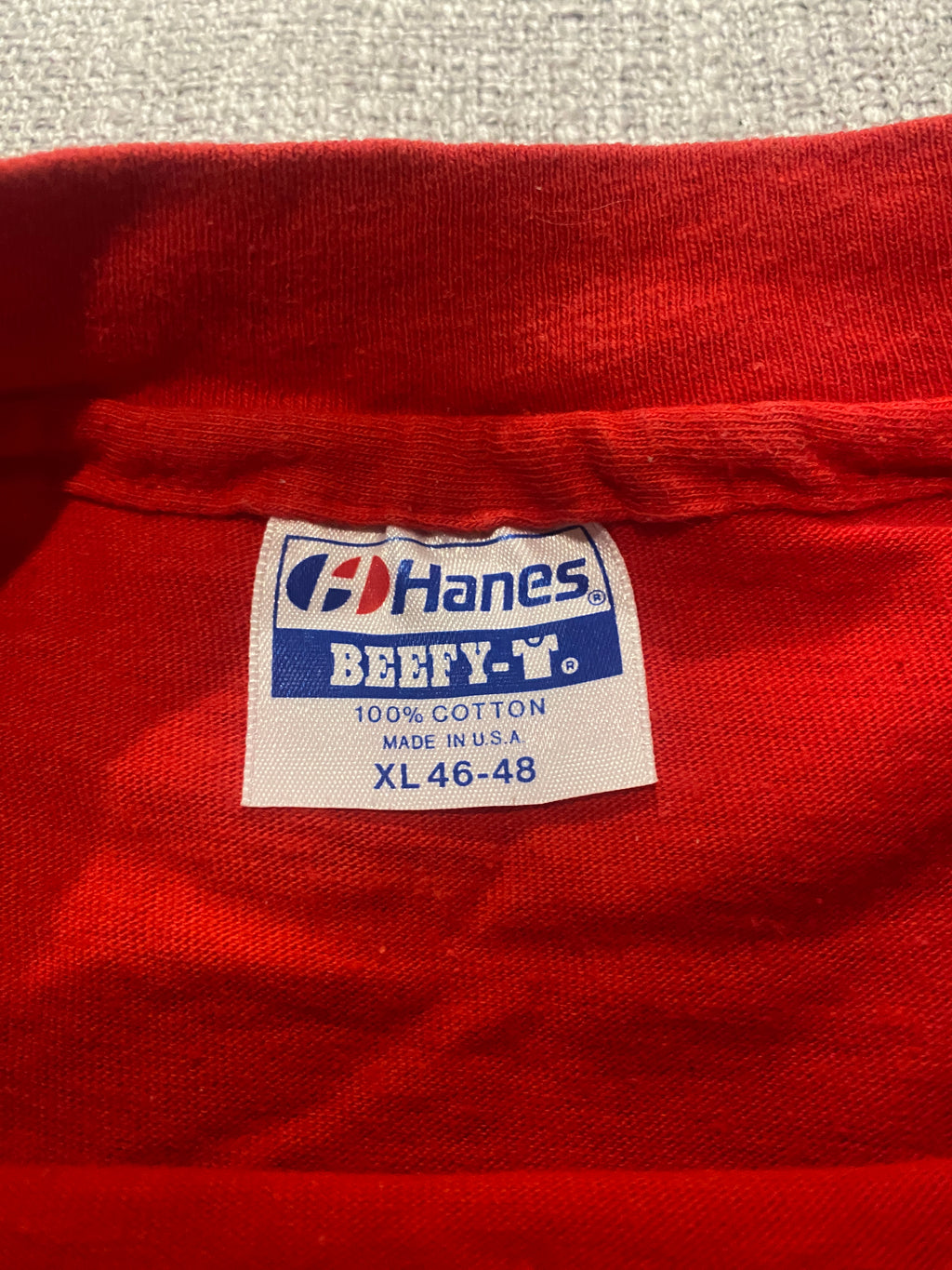 Hanes Beefy-T with Pacific Beach Yacht Club Graphic
