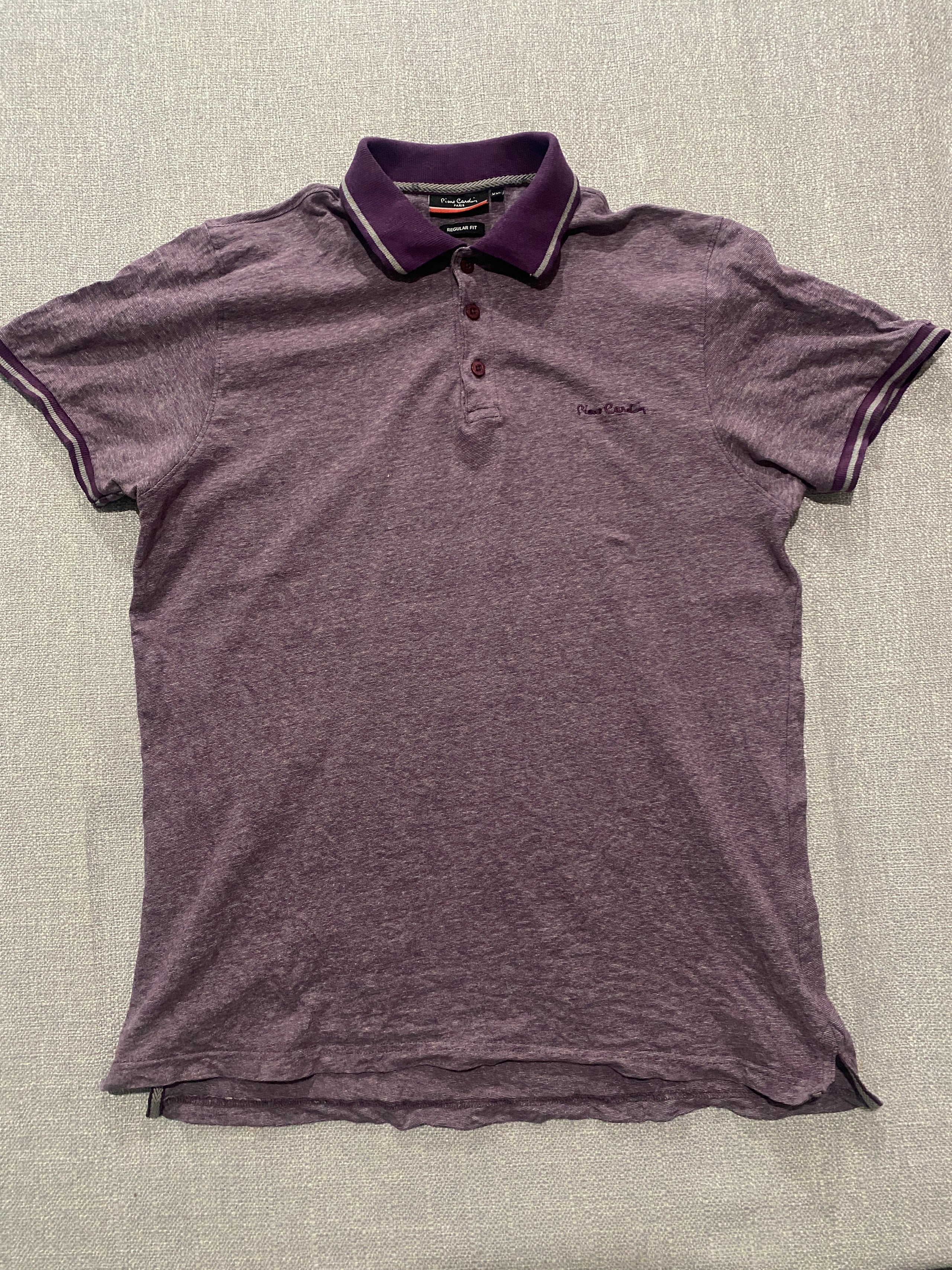 Pierre Cardin Men's Purple Polo Shirt