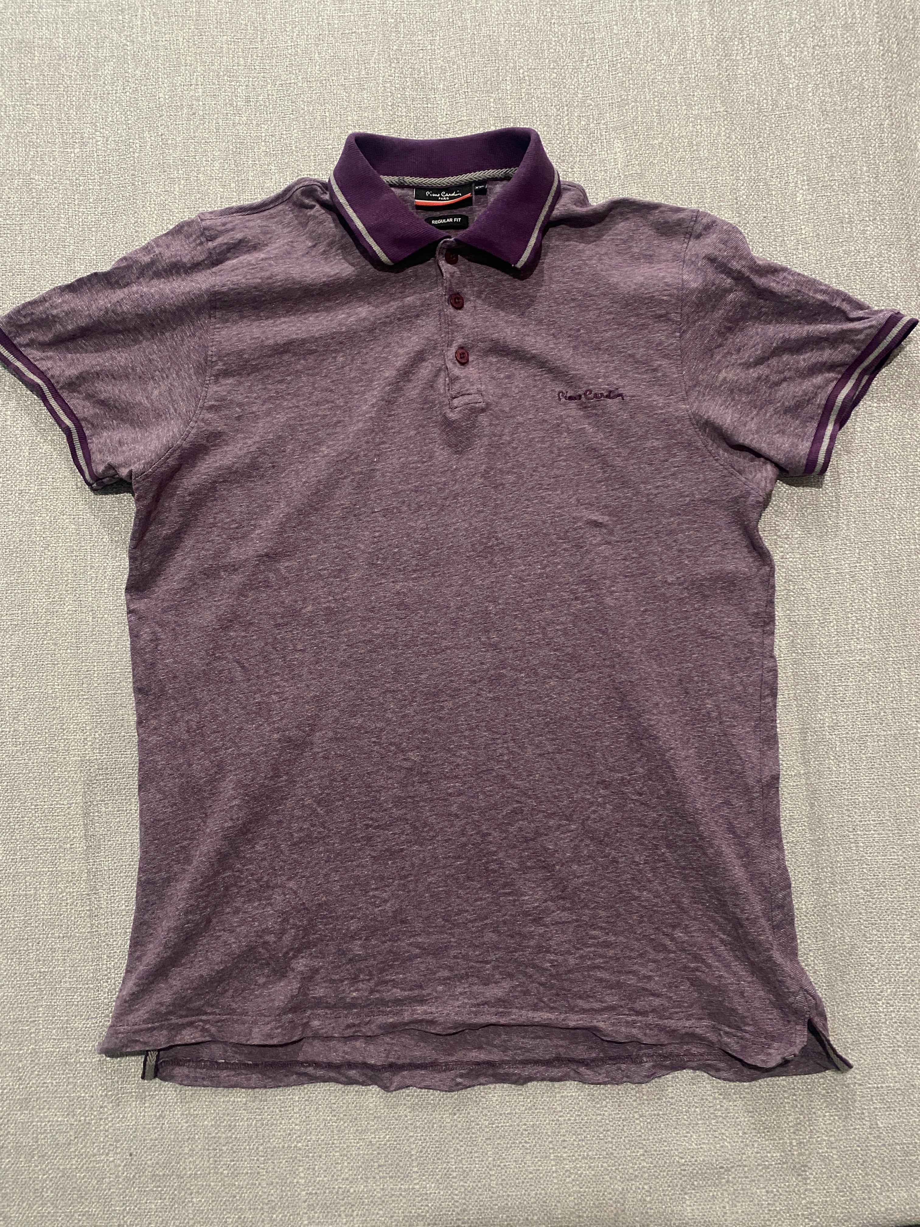 Pierre Cardin Men's Purple Polo Shirt