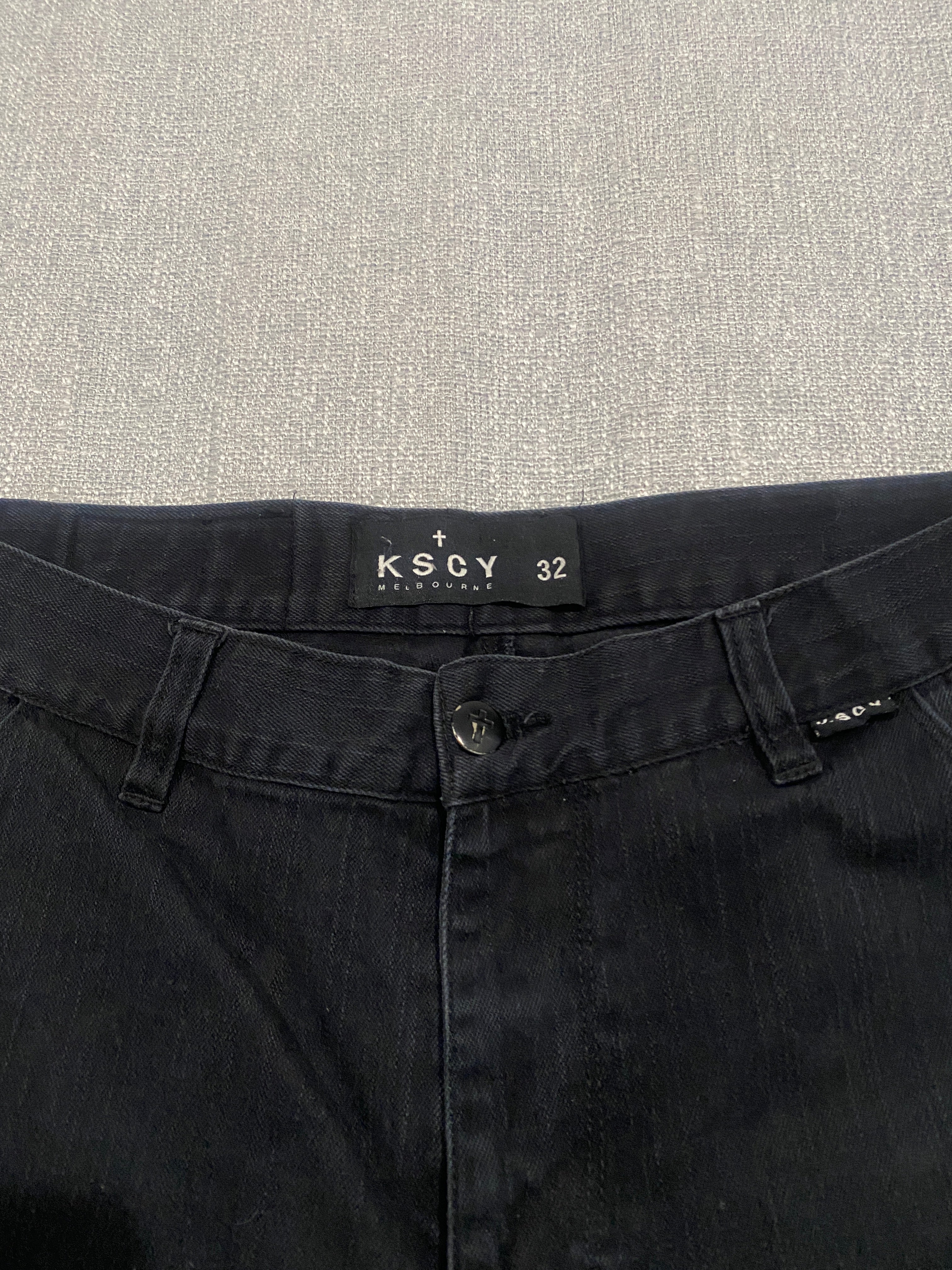 KSCY Black Jogger Pants Men's