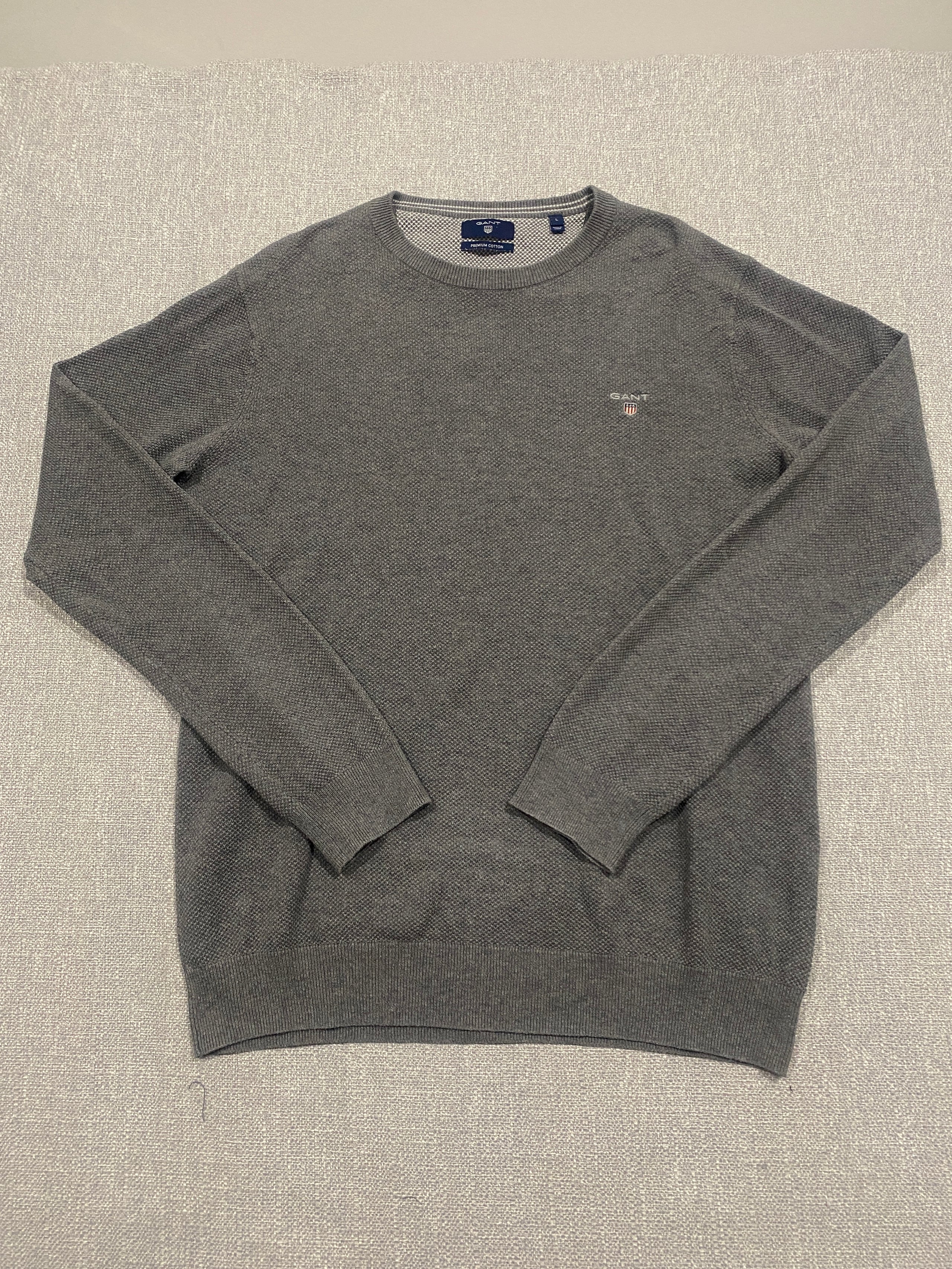 GANT Premium Cotton Men's Sweater - Size L