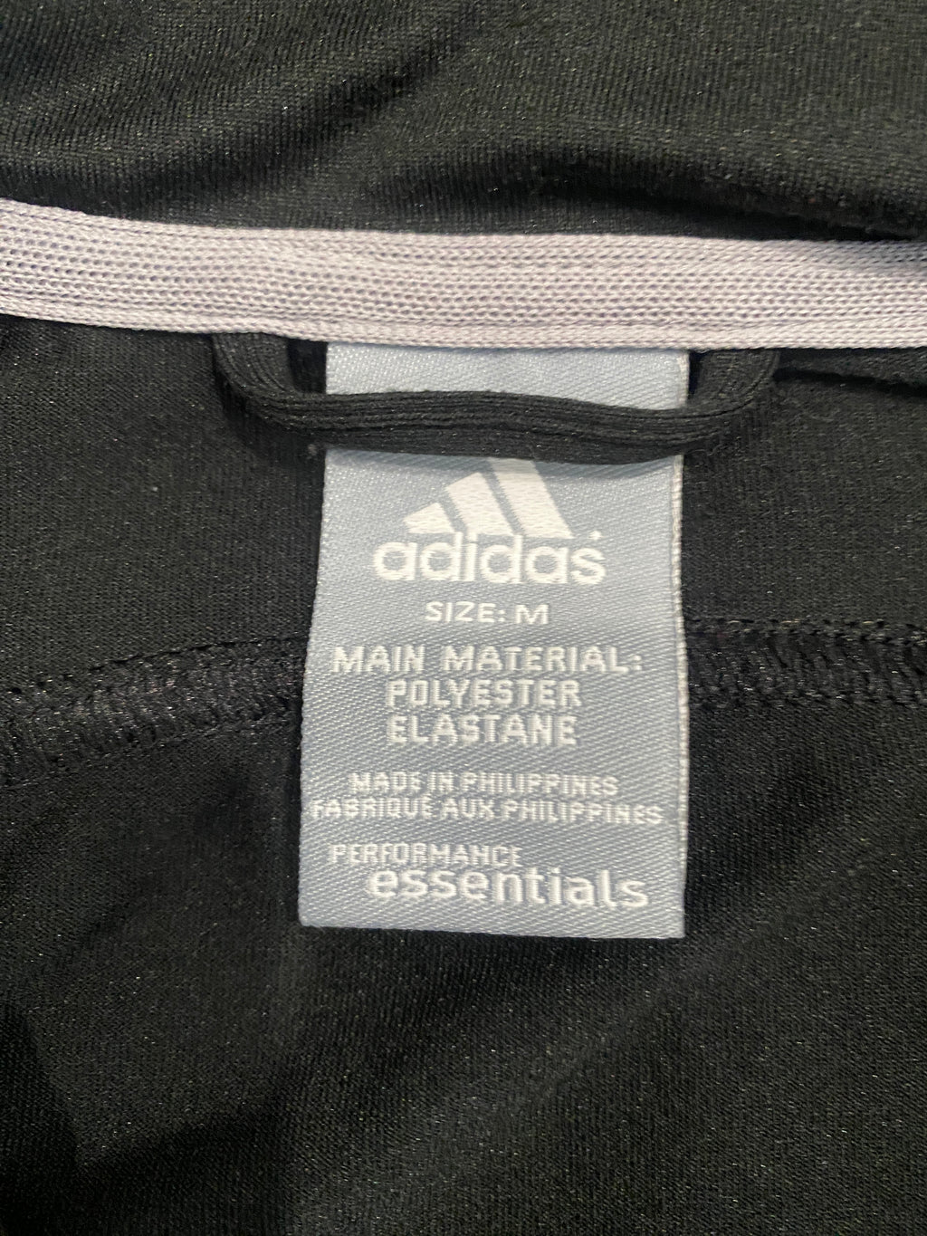 Adidas Essentials Performance Black Track Jacket & Pants