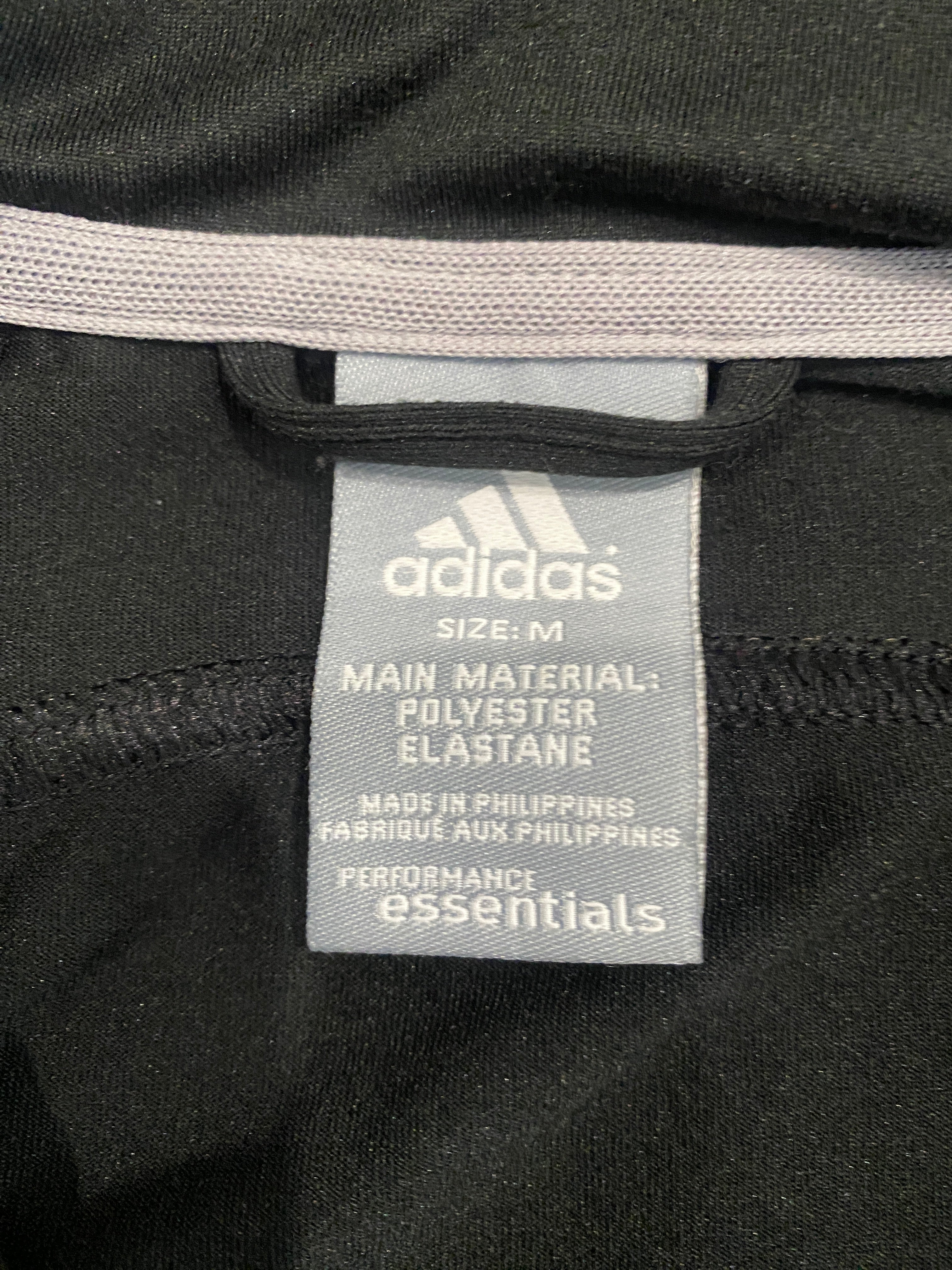 Adidas Essentials Performance Black Track Jacket & Pants