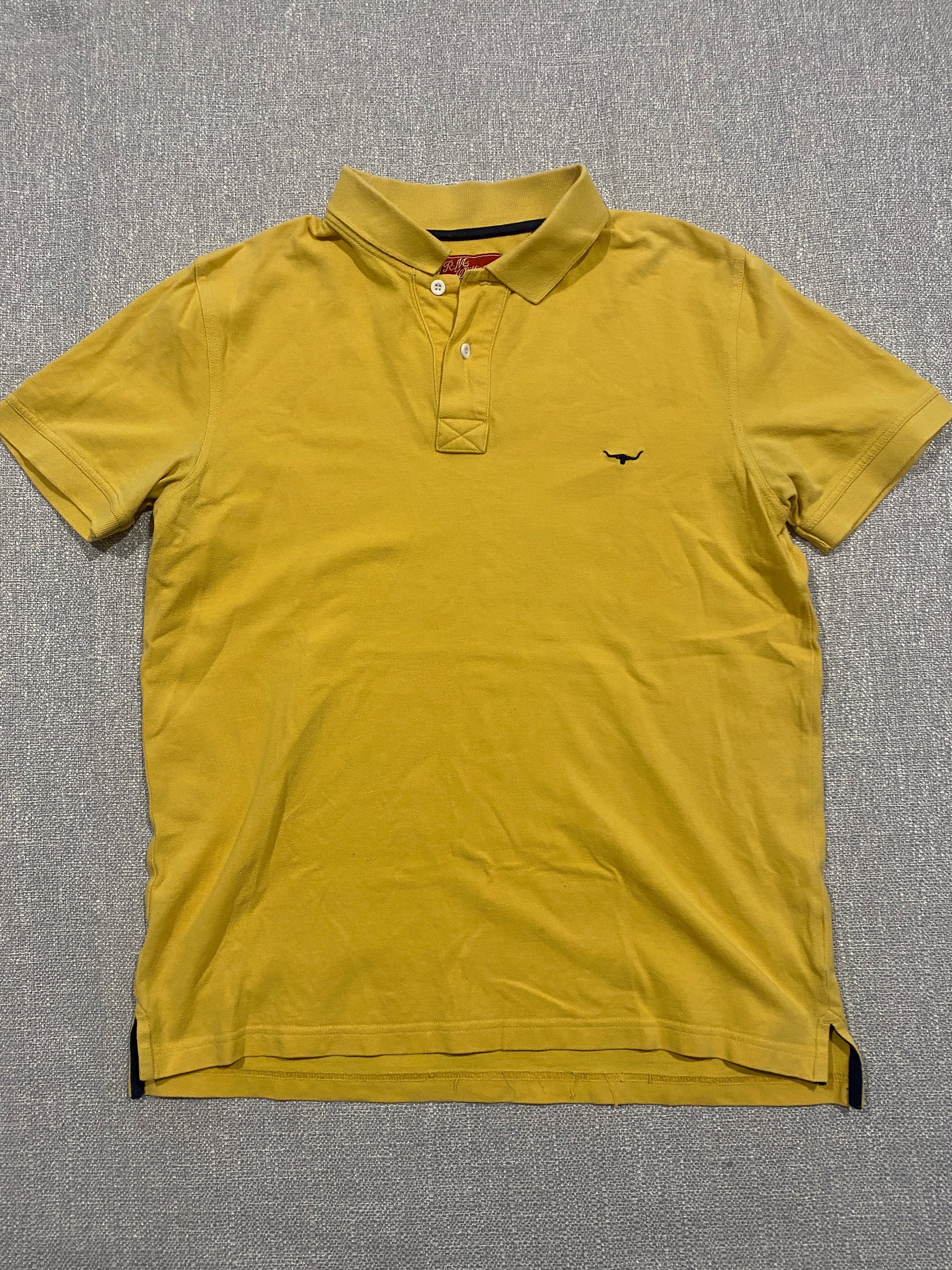 R.M. Williams Yellow Polo Shirt - Regular Fit