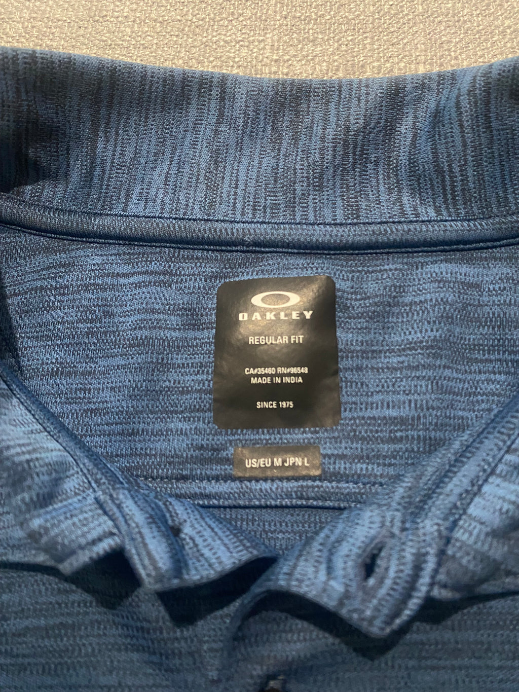 Oakley Blue Polo Shirt