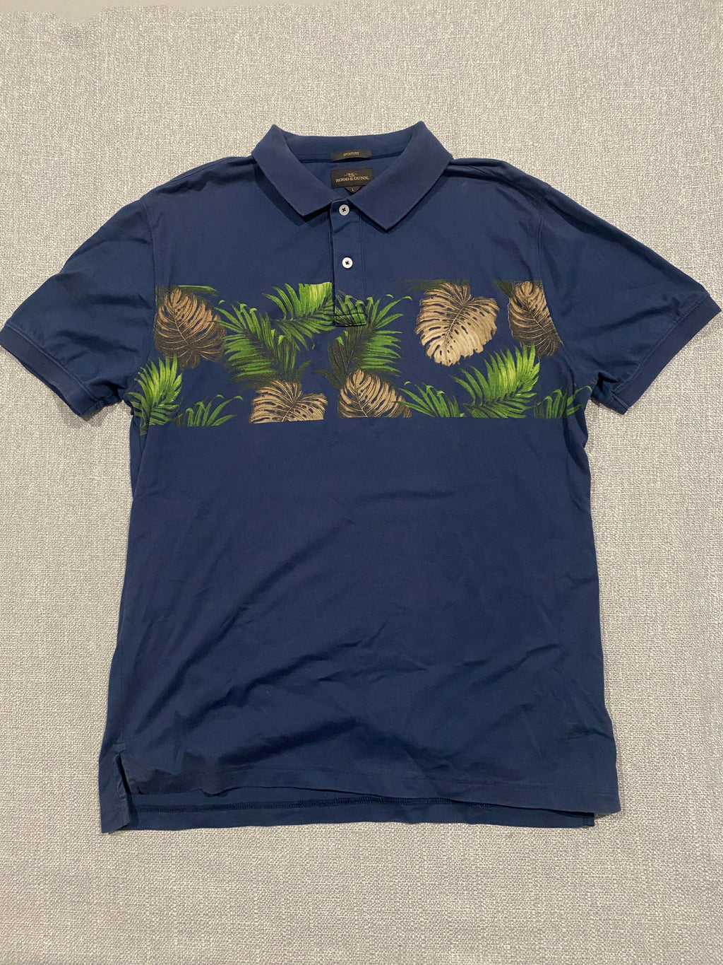 Rodd & Gunn Men's Tropical Print Polo Shirt