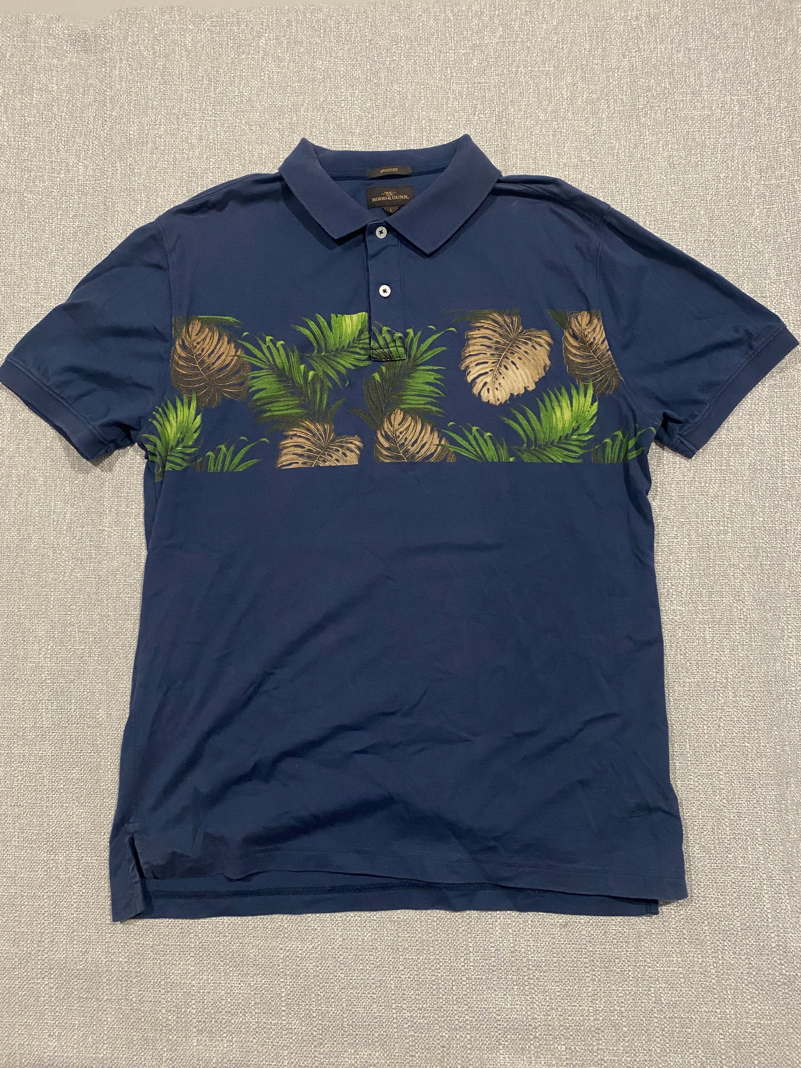 Rodd & Gunn Men's Tropical Print Polo Shirt