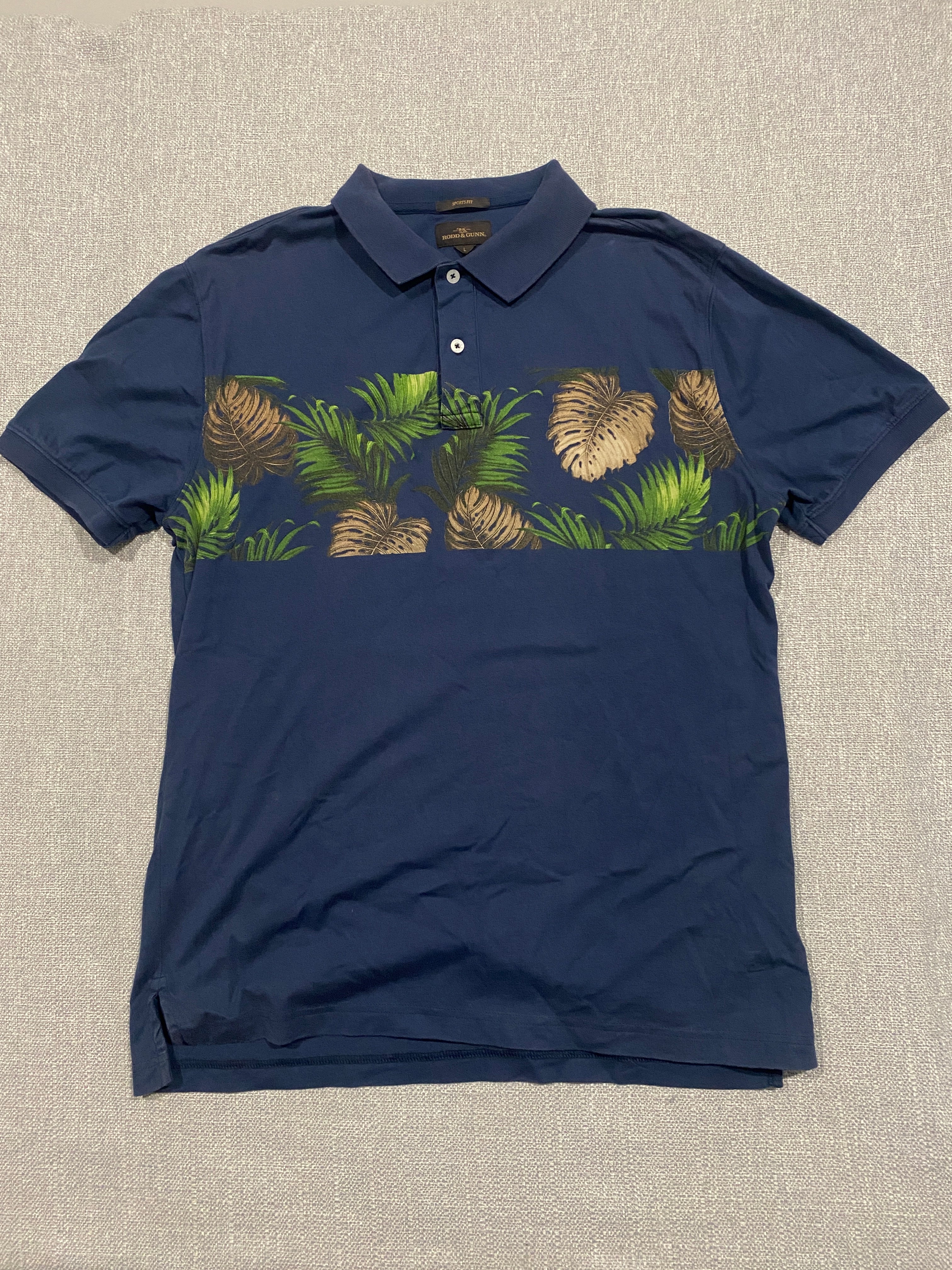 Rodd & Gunn Men's Tropical Print Polo Shirt