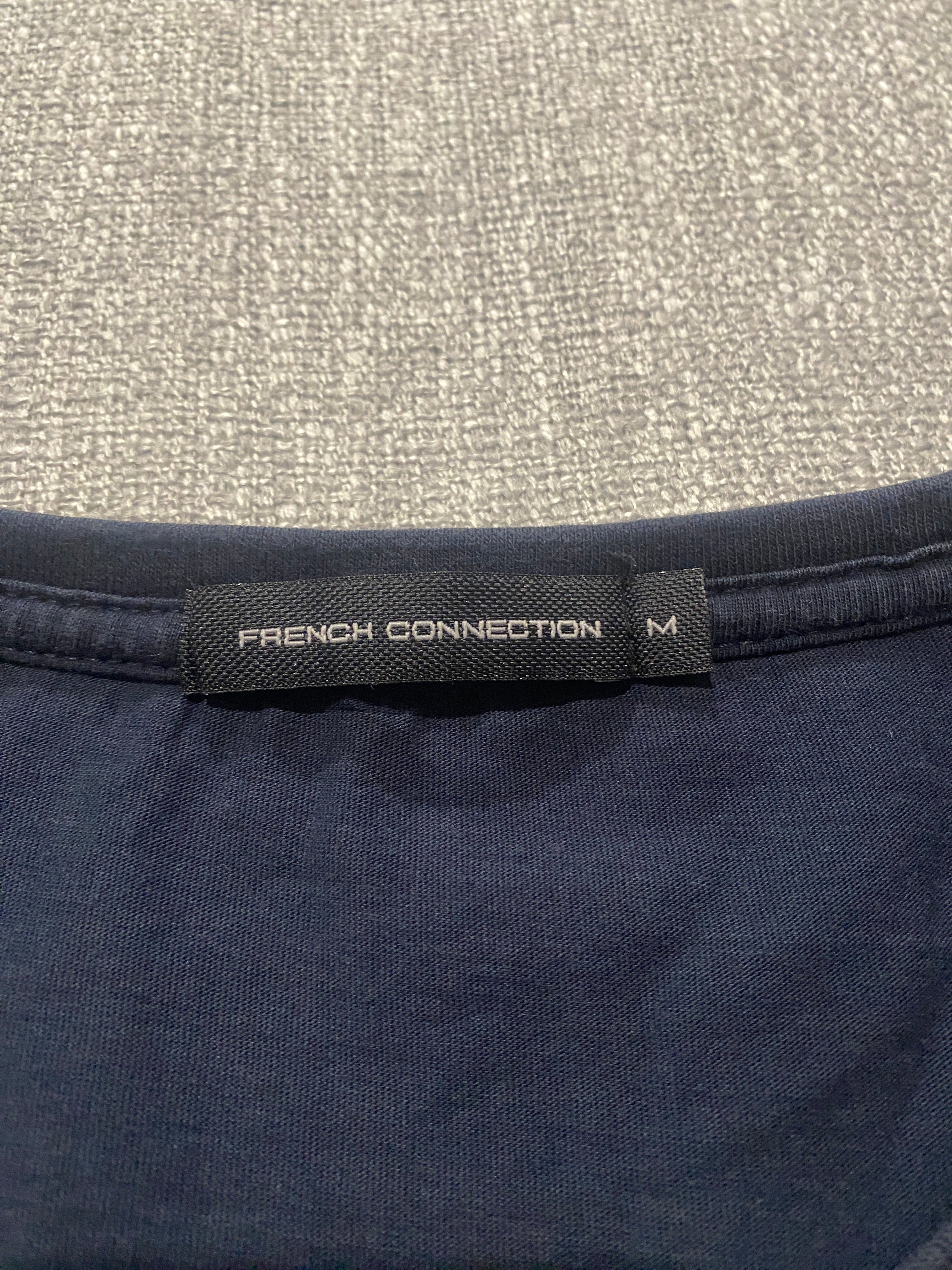 French Connection Graphic Tee with Bird Design